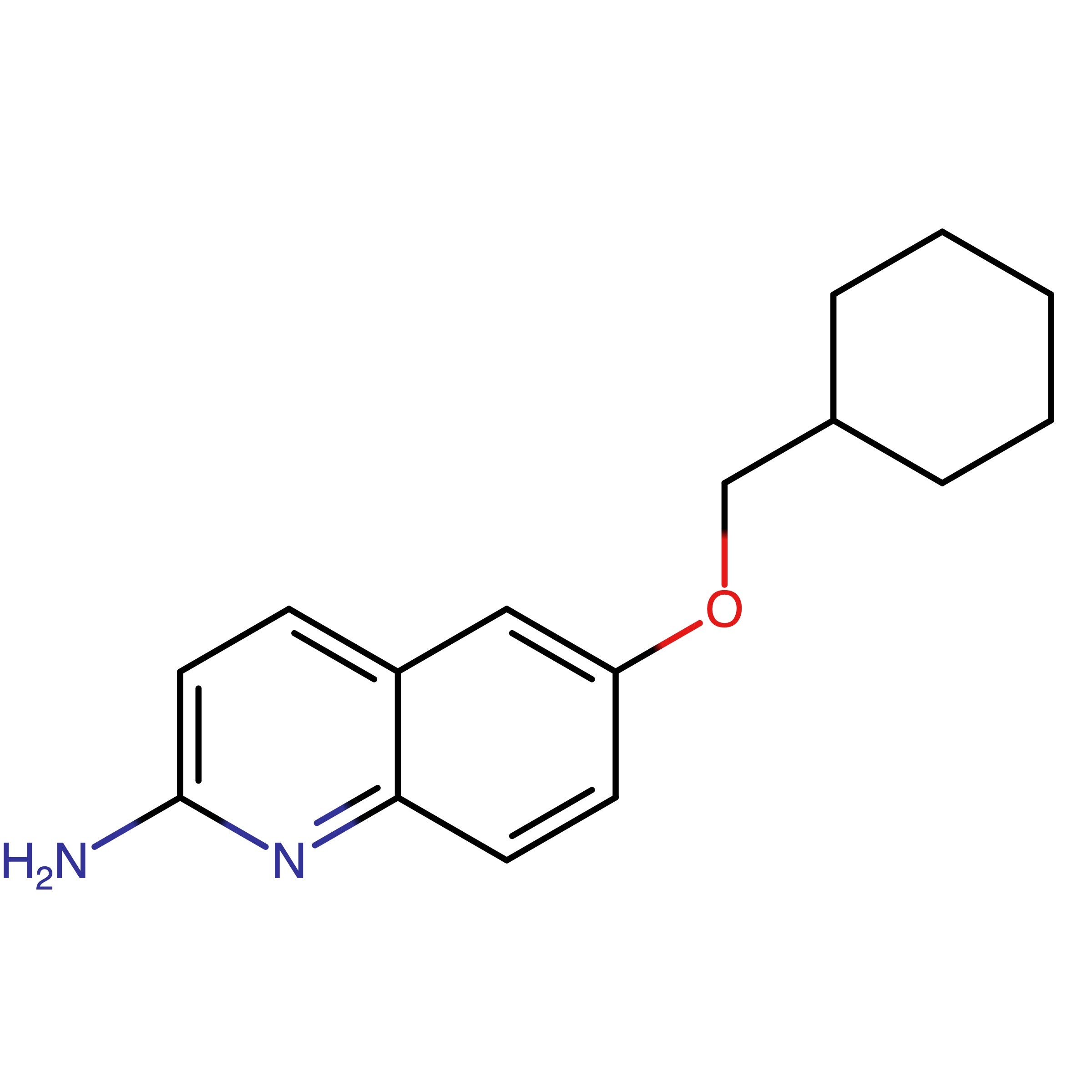 CAS 2556839-22-4 | 6-(Cyclohexylmethoxy)quinolin-2-amine