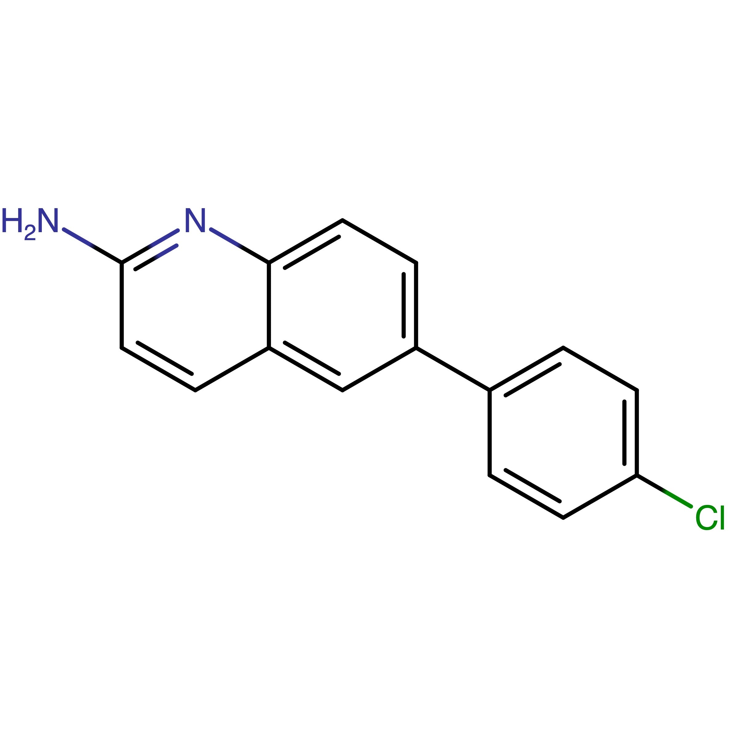 CAS 1321991-87-0 | 6-(4-Chlorophenyl)quinolin-2-amine