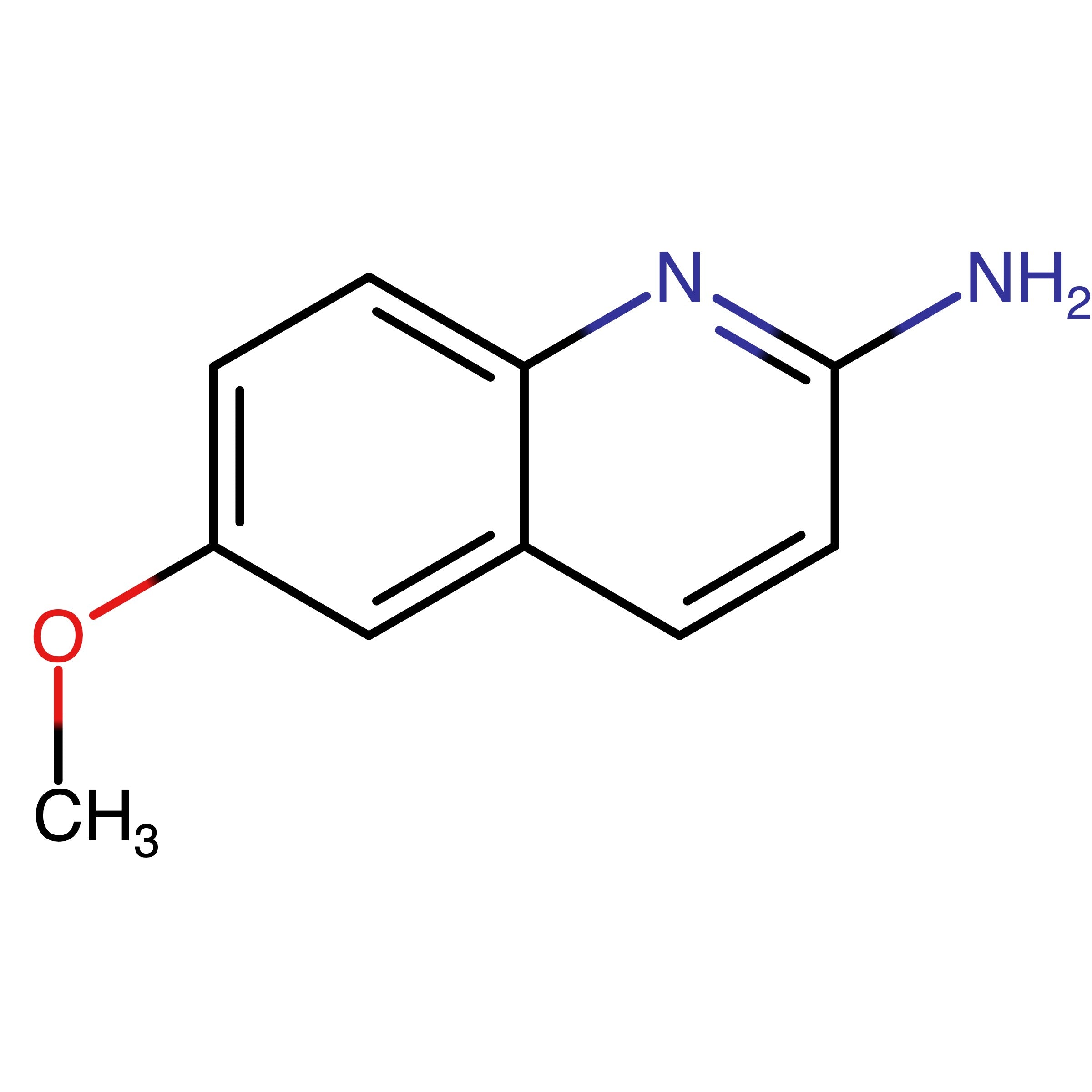 CAS 119990-33-9 | 6-Methoxyquinolin-2-amine | MFCD02684216