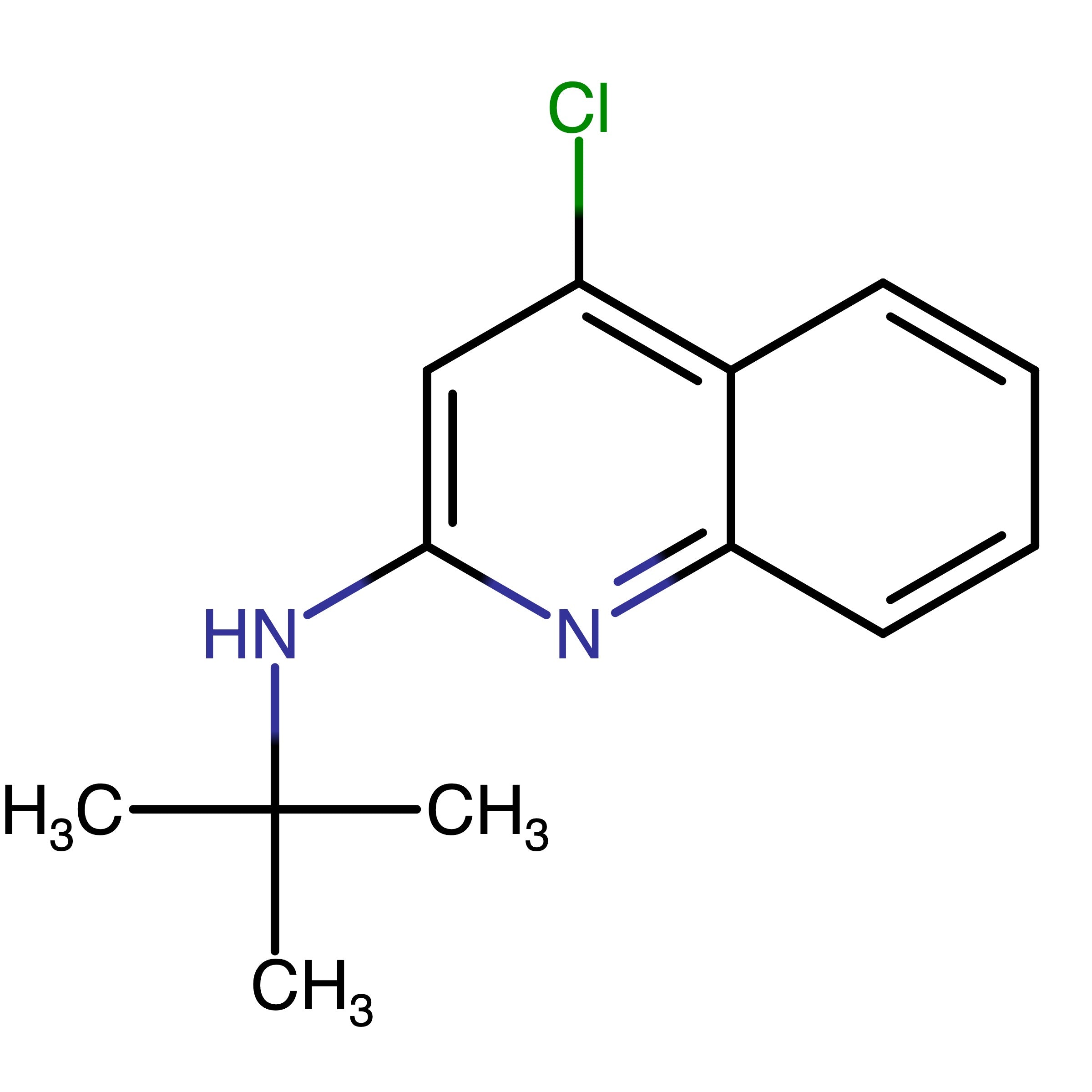 CAS 2556834-12-7 | N-(tert-Butyl)-4-chloroquinolin-2-amine