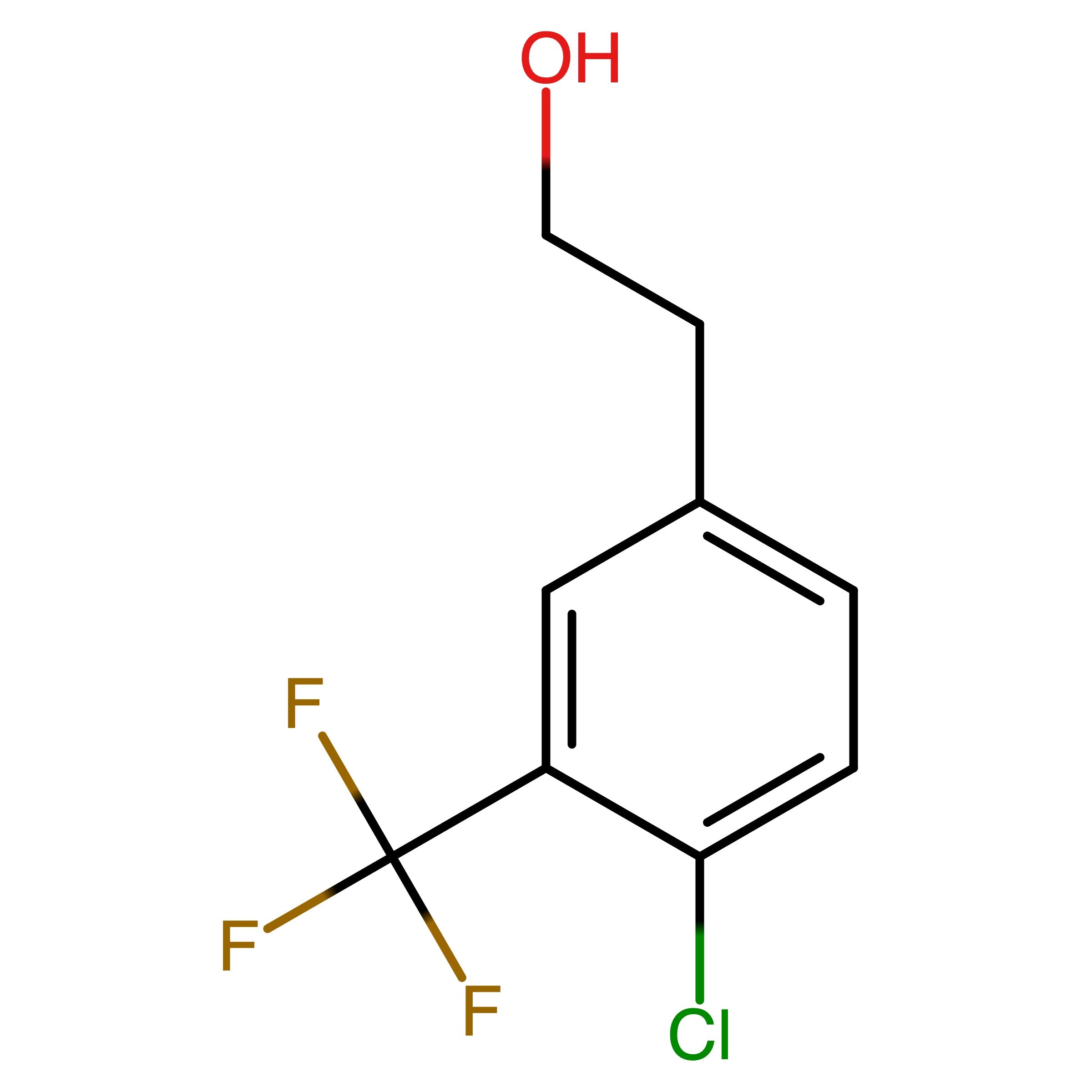 CAS 916516-98-8 | 2-(4-Chloro-3-(trifluoromethyl)phenyl)ethan-1-ol
