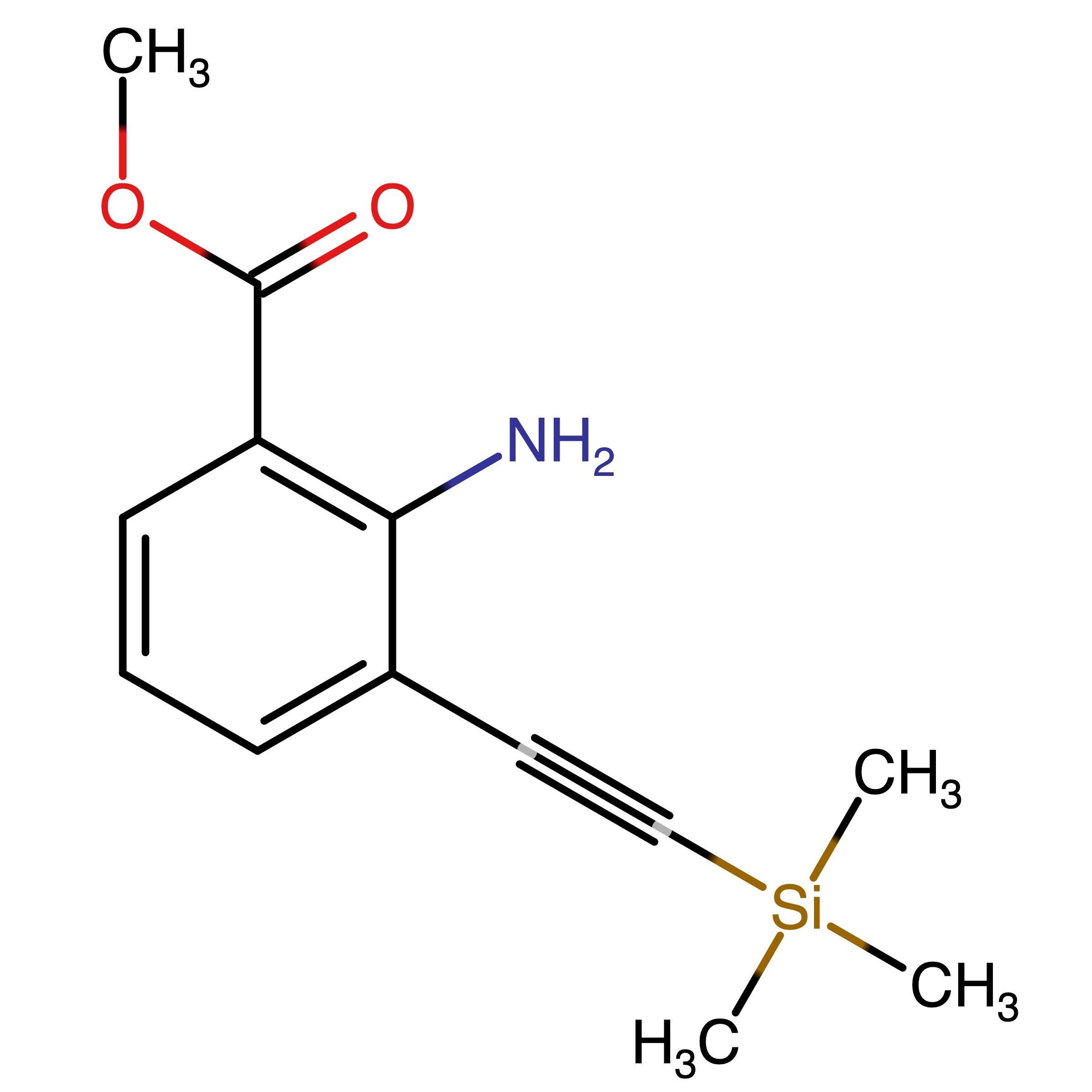 CAS 1802912-23-7 | Methyl 2-amino-3-(2-trimethylsilylethynyl)benzoate