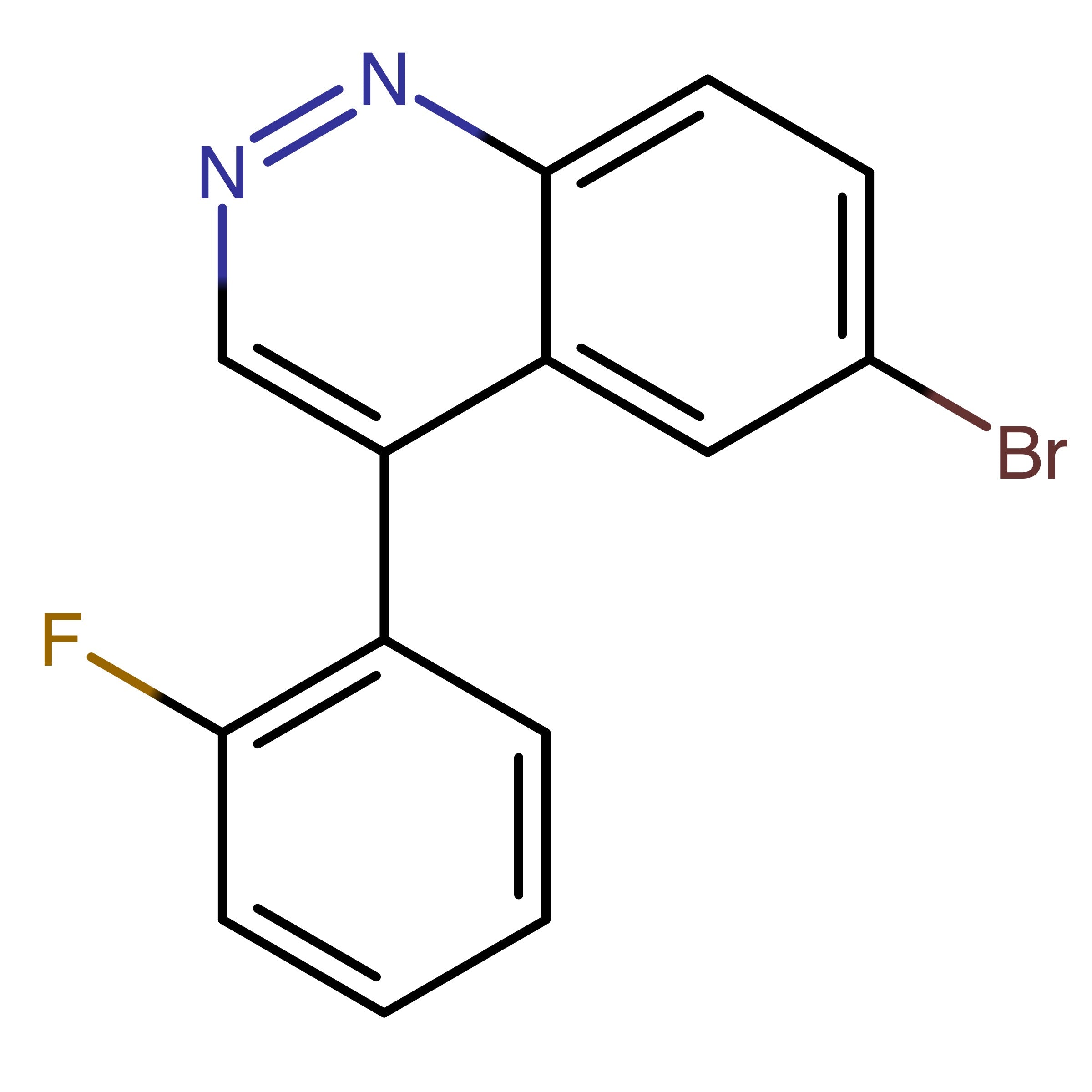 CAS 2118316-75-7 | 6-Bromo-4-(2-fluorophenyl)cinnoline