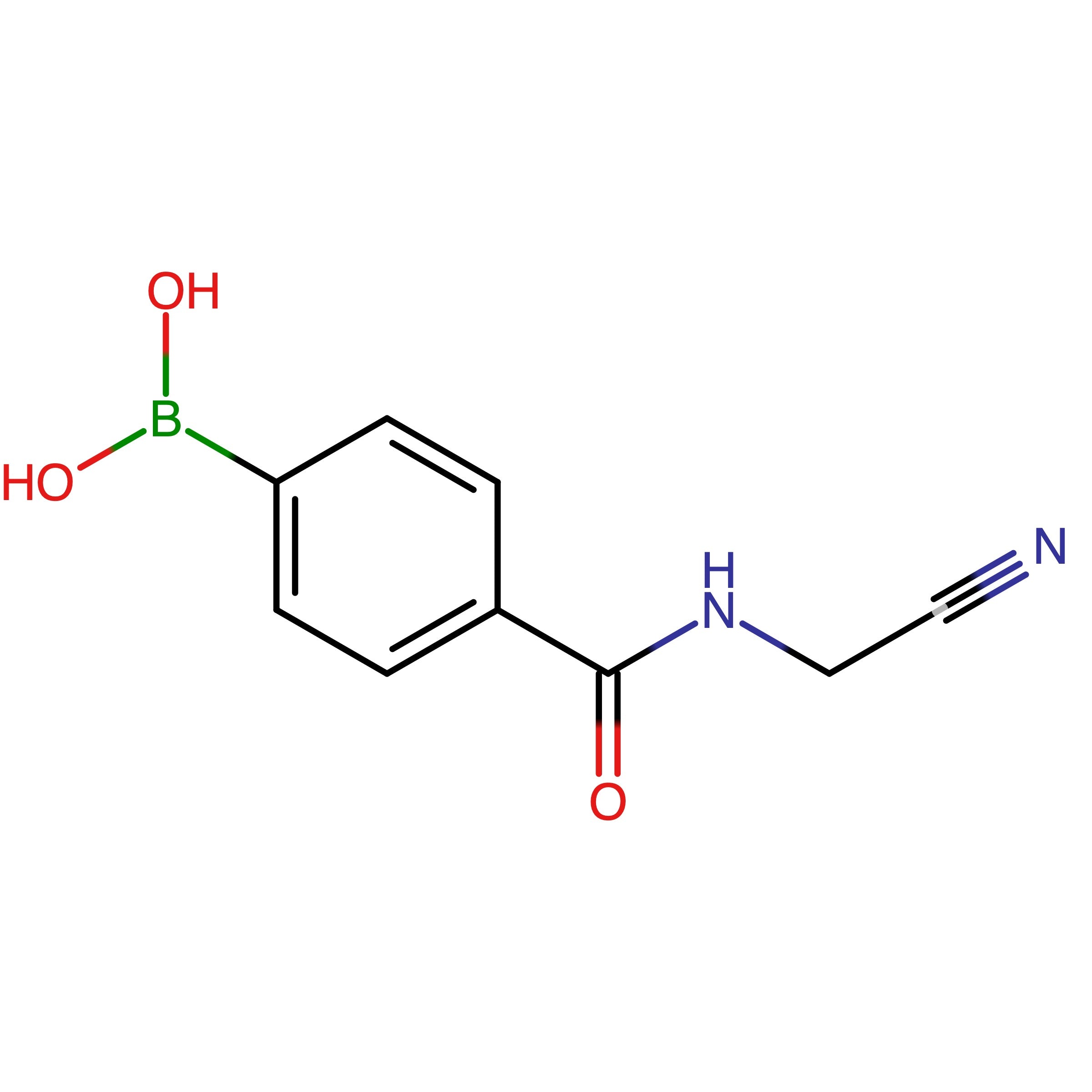 CAS 1056636-11-3 | [4-(Carbonitrilmethylcarbamoyl)phenyl]boronic acid   | MFCD24566607