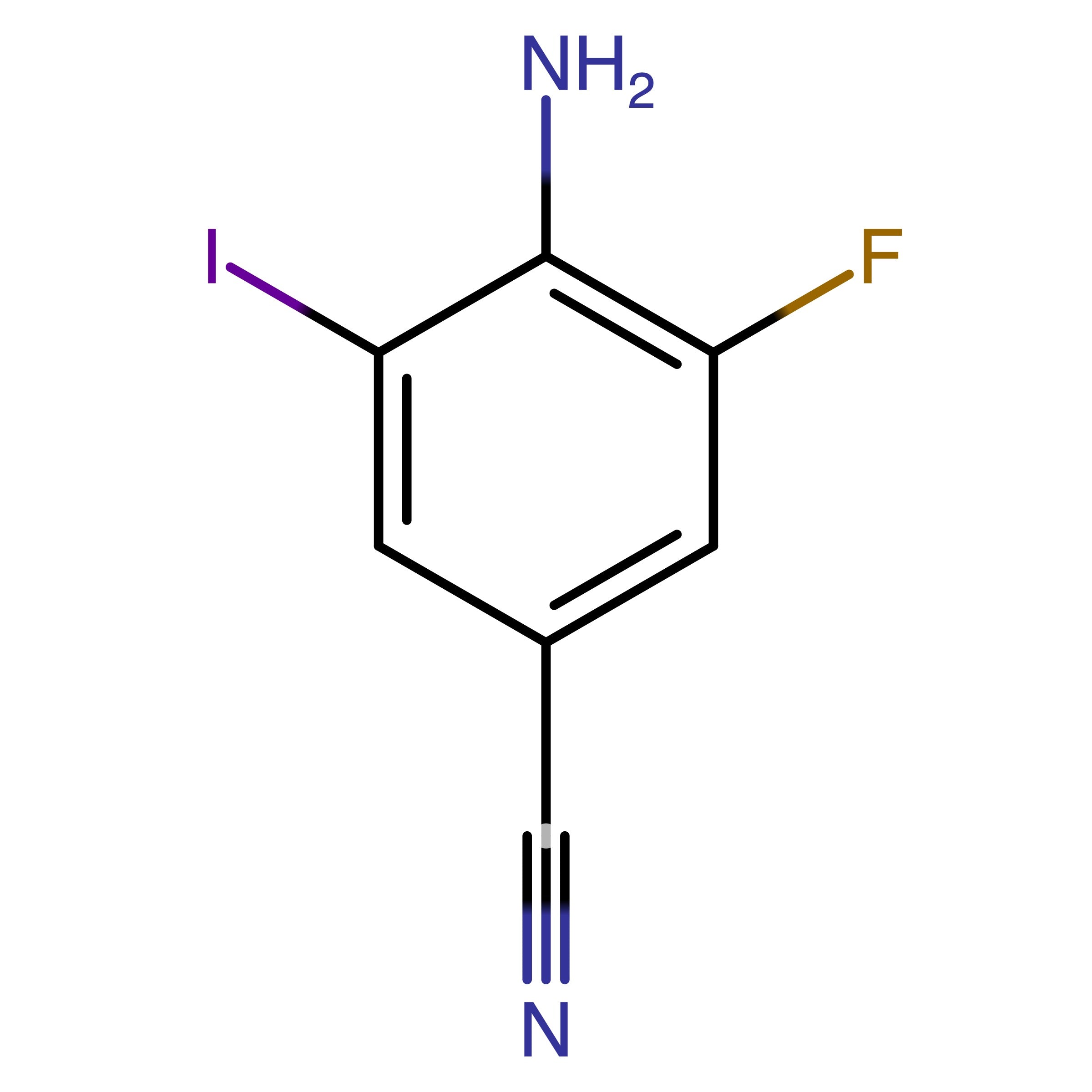 CAS 849353-46-4 | 4-Amino-3-fluoro-5-iodobenzonitrile | MFCD12755870