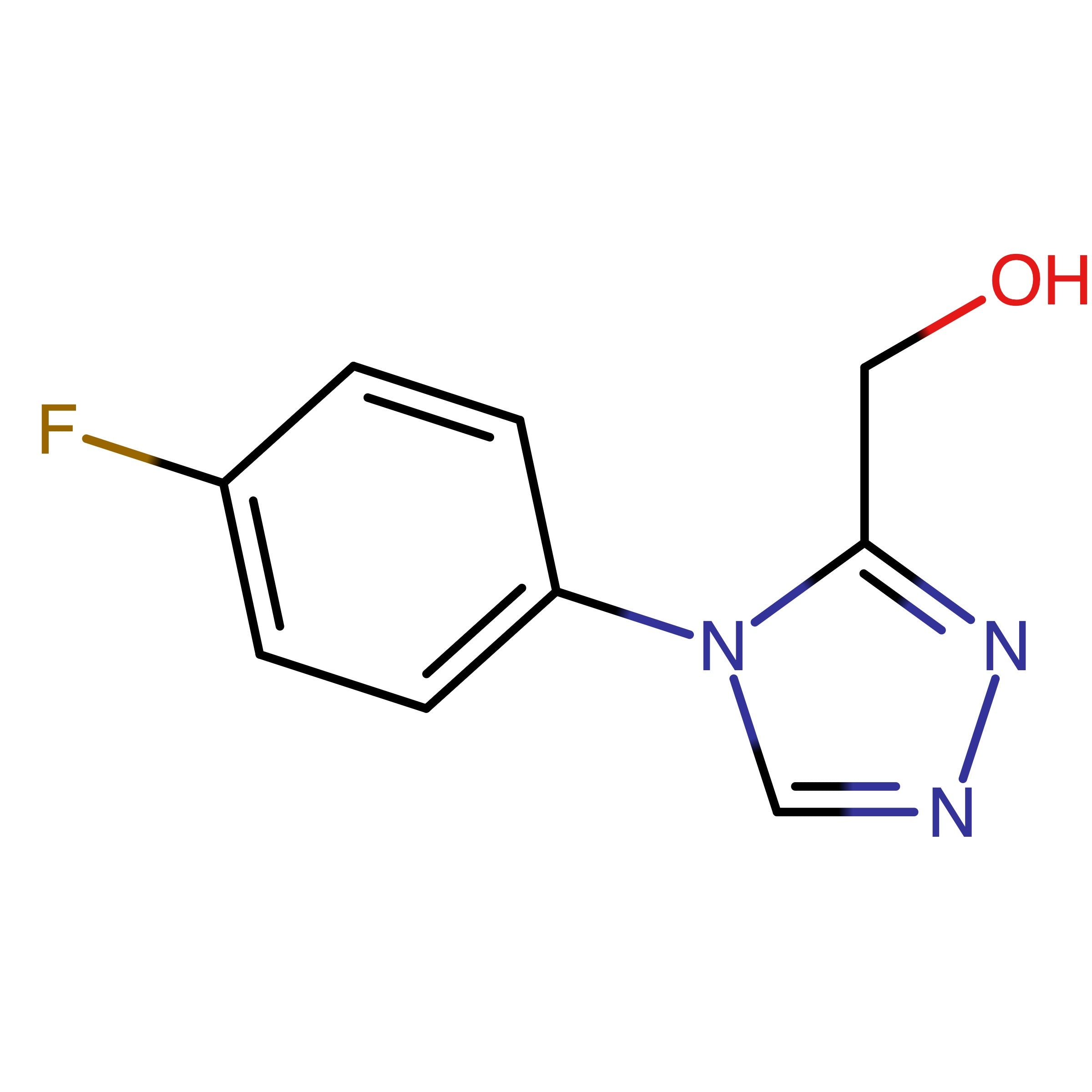 CAS 1537395-74-6 | (4-(4-Fluorophenyl)-4H-1,2,4-triazol-3-yl)methanol | MFCD24143516