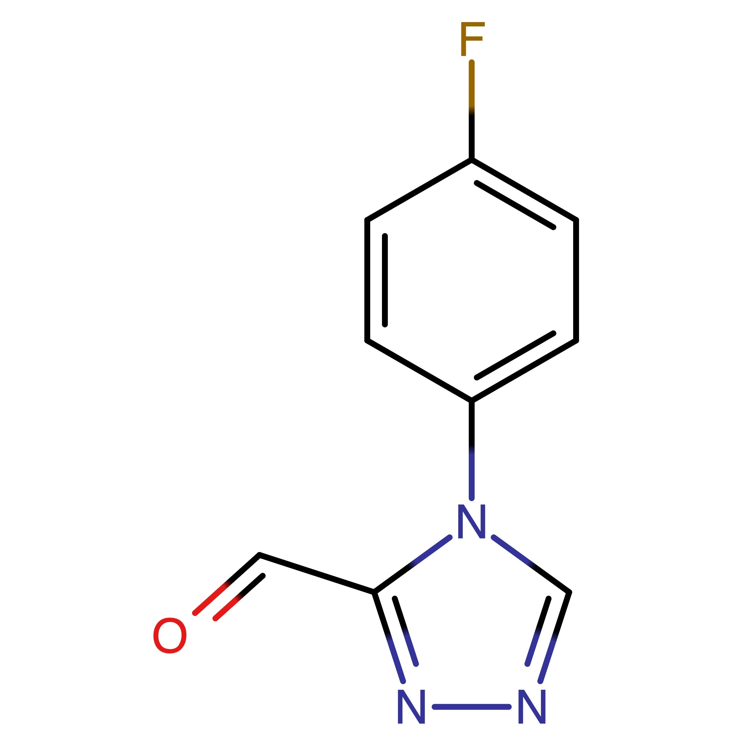 CAS 689250-90-6 | 4-(4-Fluorophenyl)-1,2,4-triazole-3-carbaldehyde | MFCD24685805