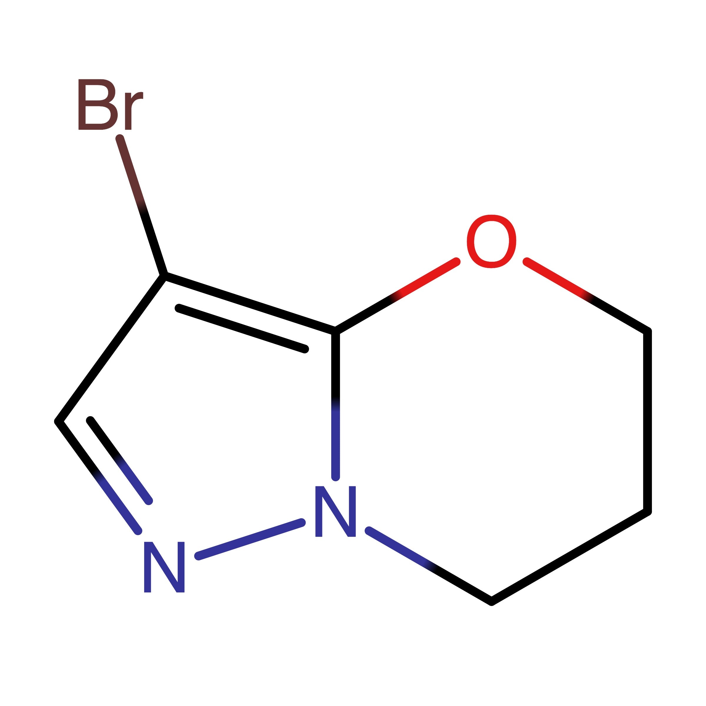 CAS 1429903-85-4 | 3-Bromo-6,7-dihydro-5H-pyrazolo[5,1-b][1,3]oxazine | MFCD24038706