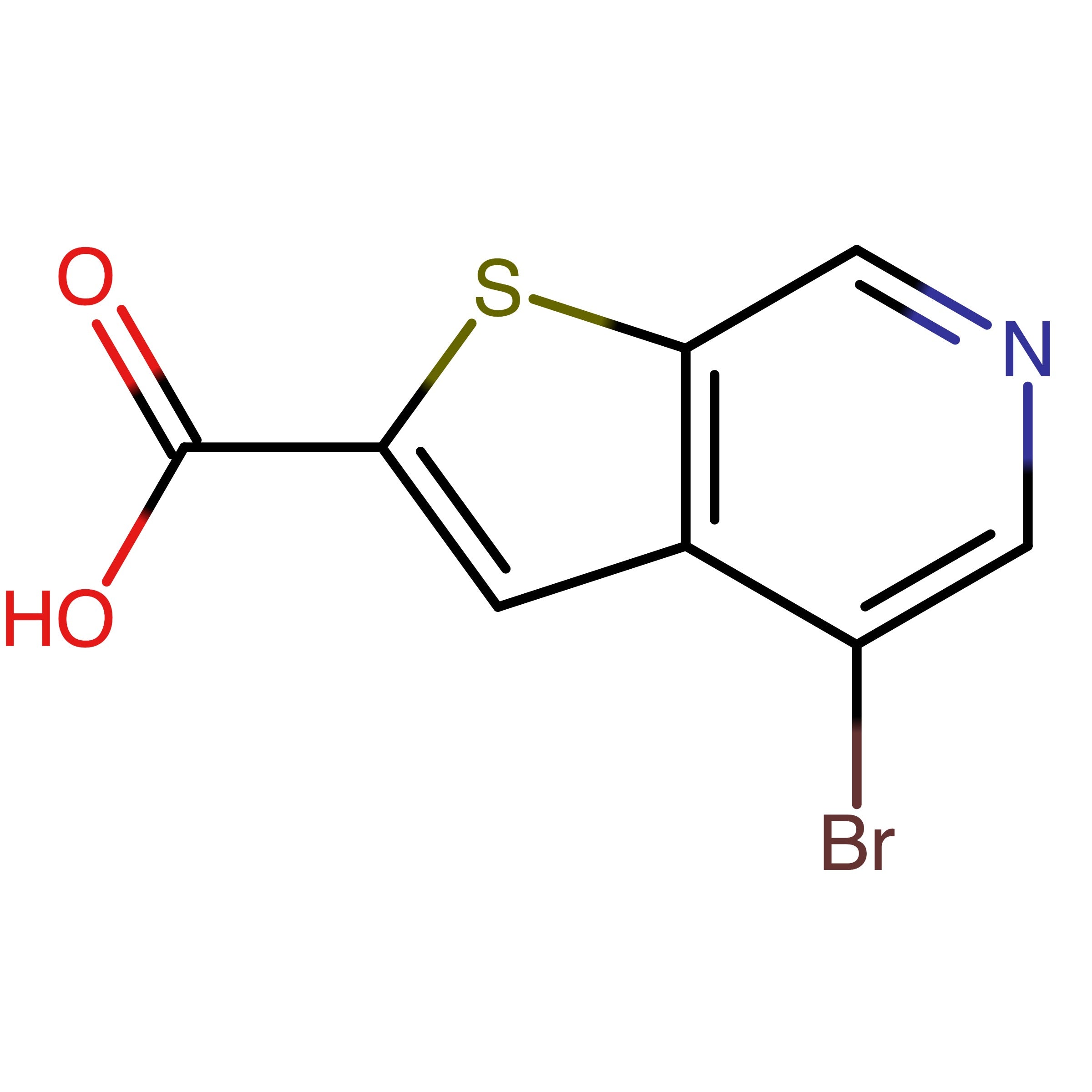 CAS 1151512-25-2 | 4-Bromothieno[2,3-c]pyridine-2-carboxylic acid | MFCD11846918