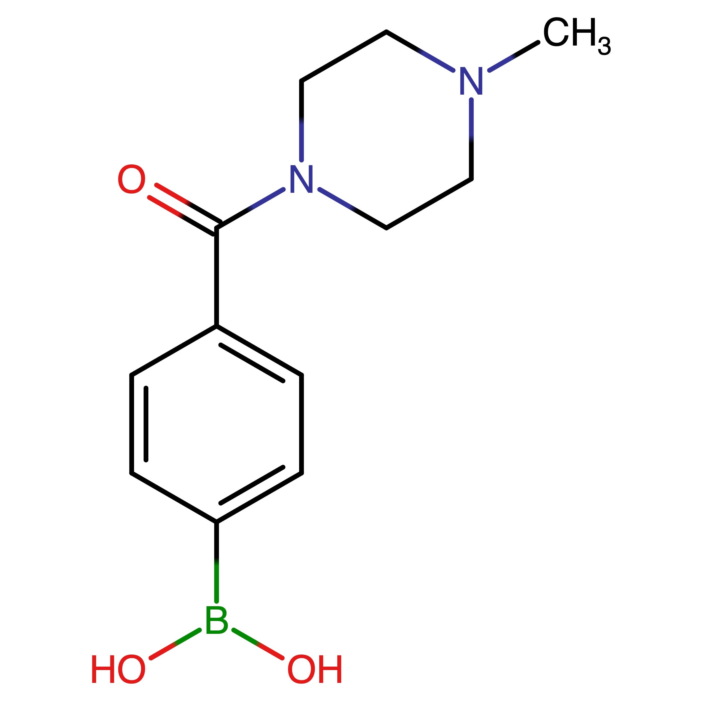 CAS 374927-12-5 | [4-(4-Methylpiperazine-1-carbonyl)phenyl]boronic acid | MFCD18827143