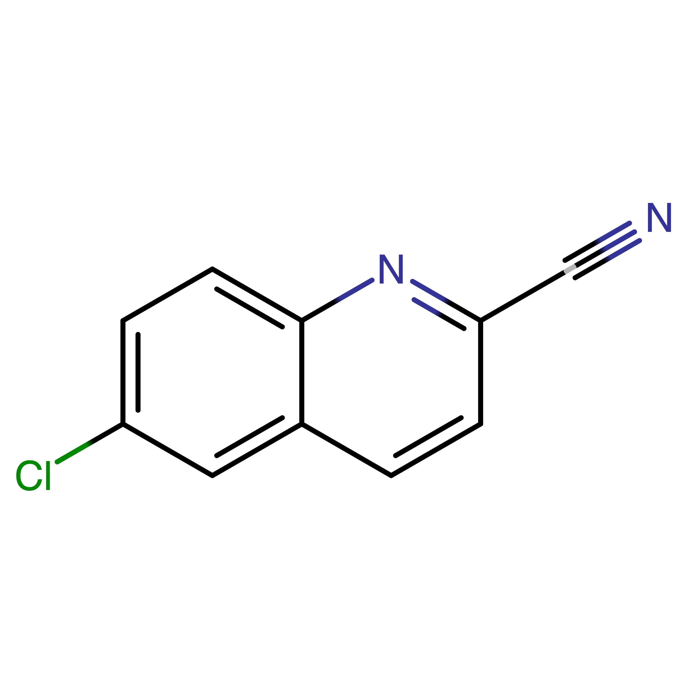 CAS 52313-35-6 | 6-Chloroquinoline-2-carbonitrile | MFCD17926278