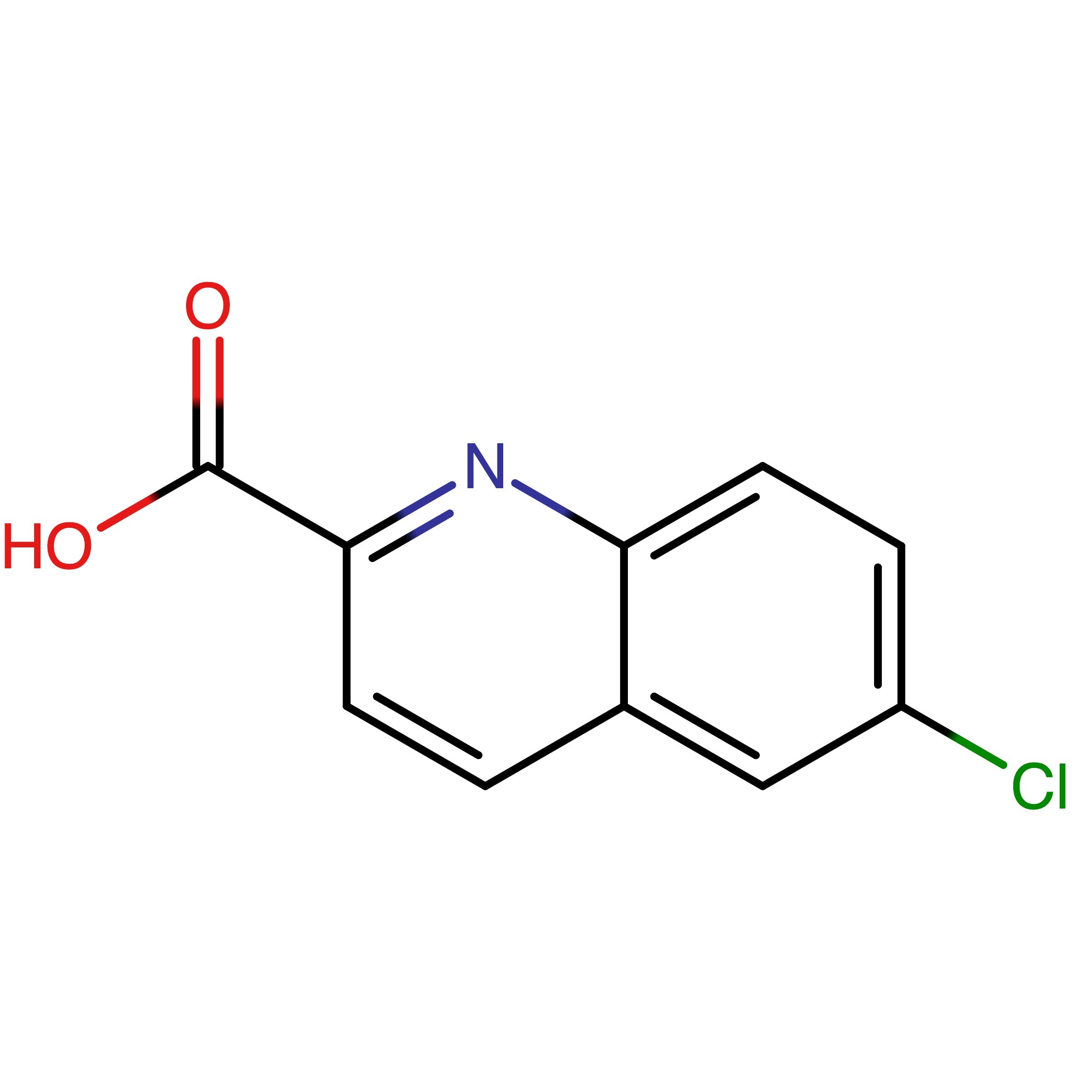 CAS 59394-30-8 | 6-Chloroquinoline-2-carboxylic acid | MFCD09834123