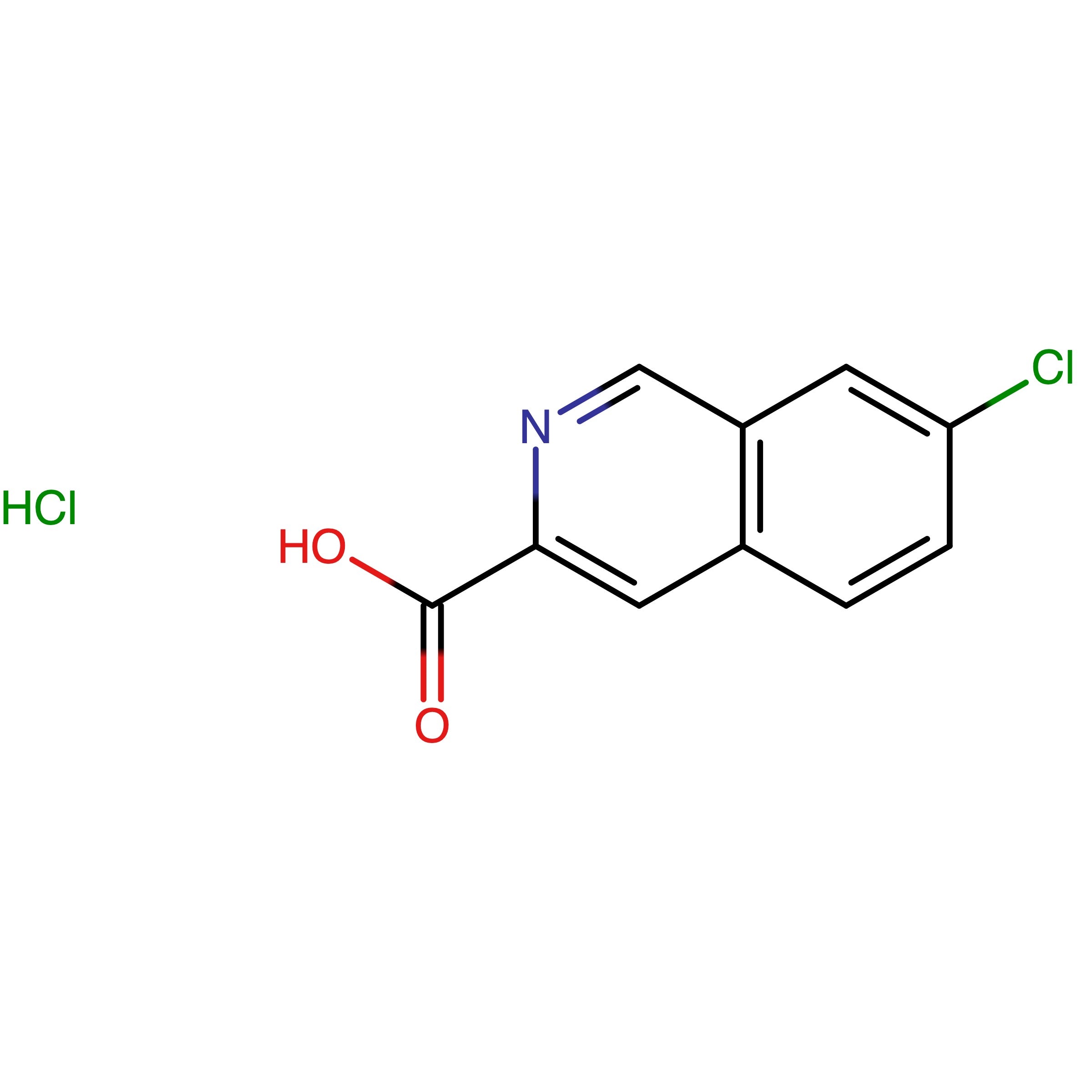 CAS 365998-39-6 | 7-Chloroisoquinoline-3-carboxylic acid hydrochloride | MFCD22192238