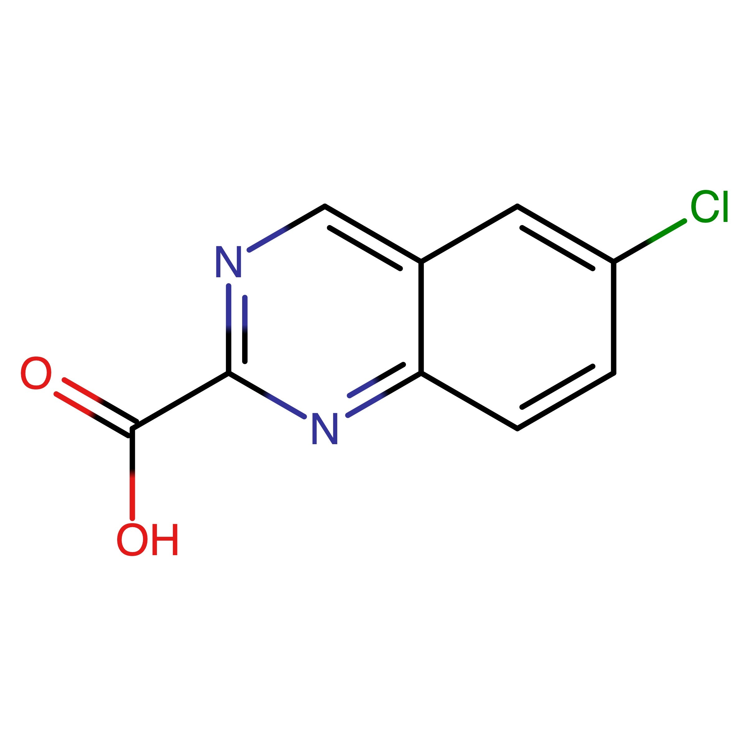 CAS 1204390-45-3 | 6-Chloroquinazoline-2-carboxylic acid | MFCD17926277