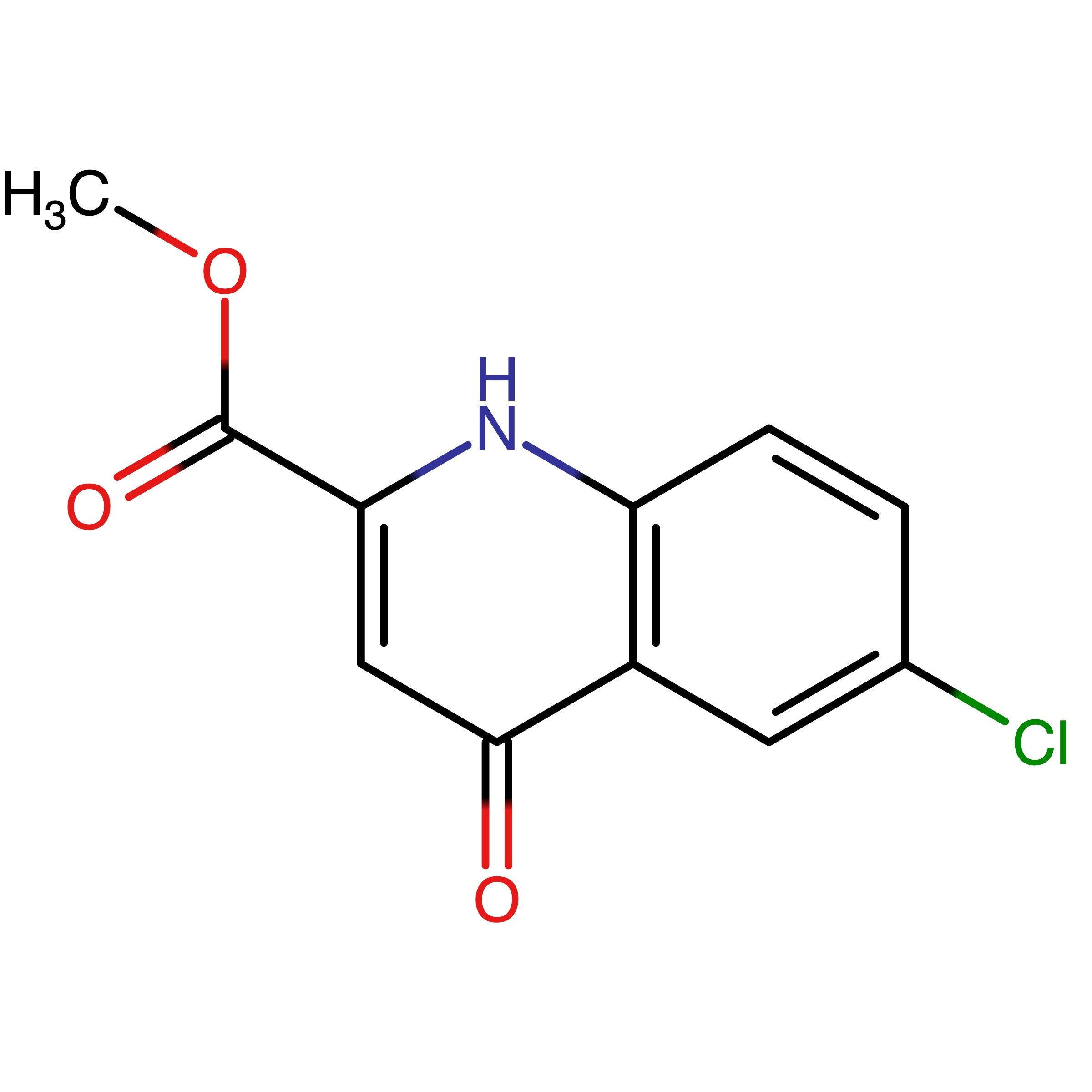 CAS 7545-52-0 | Methyl 6-chloro-4-oxo-1,4-dihydroquinoline-2-carboxylate | MFCD07801026