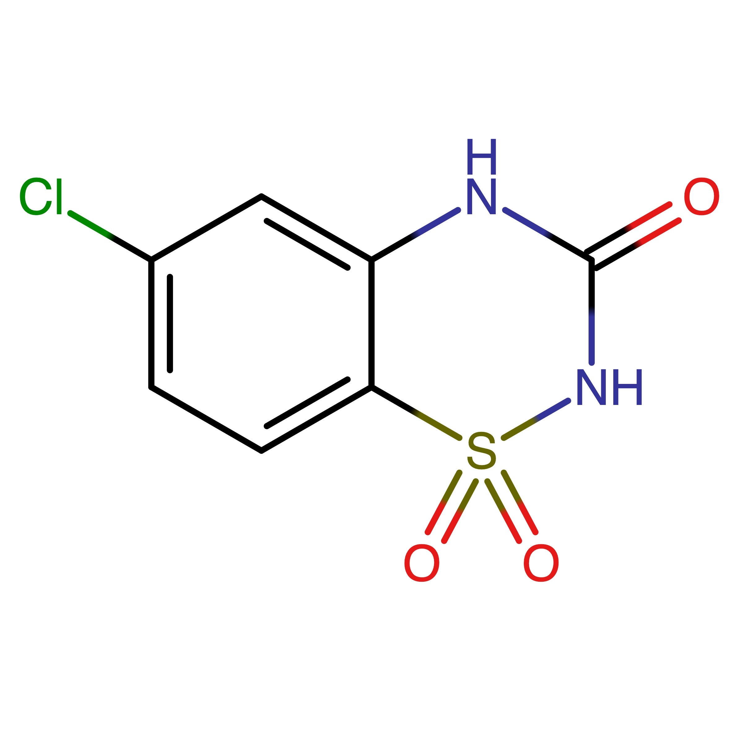 CAS 1672-20-4 | 6-Chloro-2H-benzo[e][1,2,4]thiadiazin-3(4H)-one 1,1-dioxide | MFCD20488073