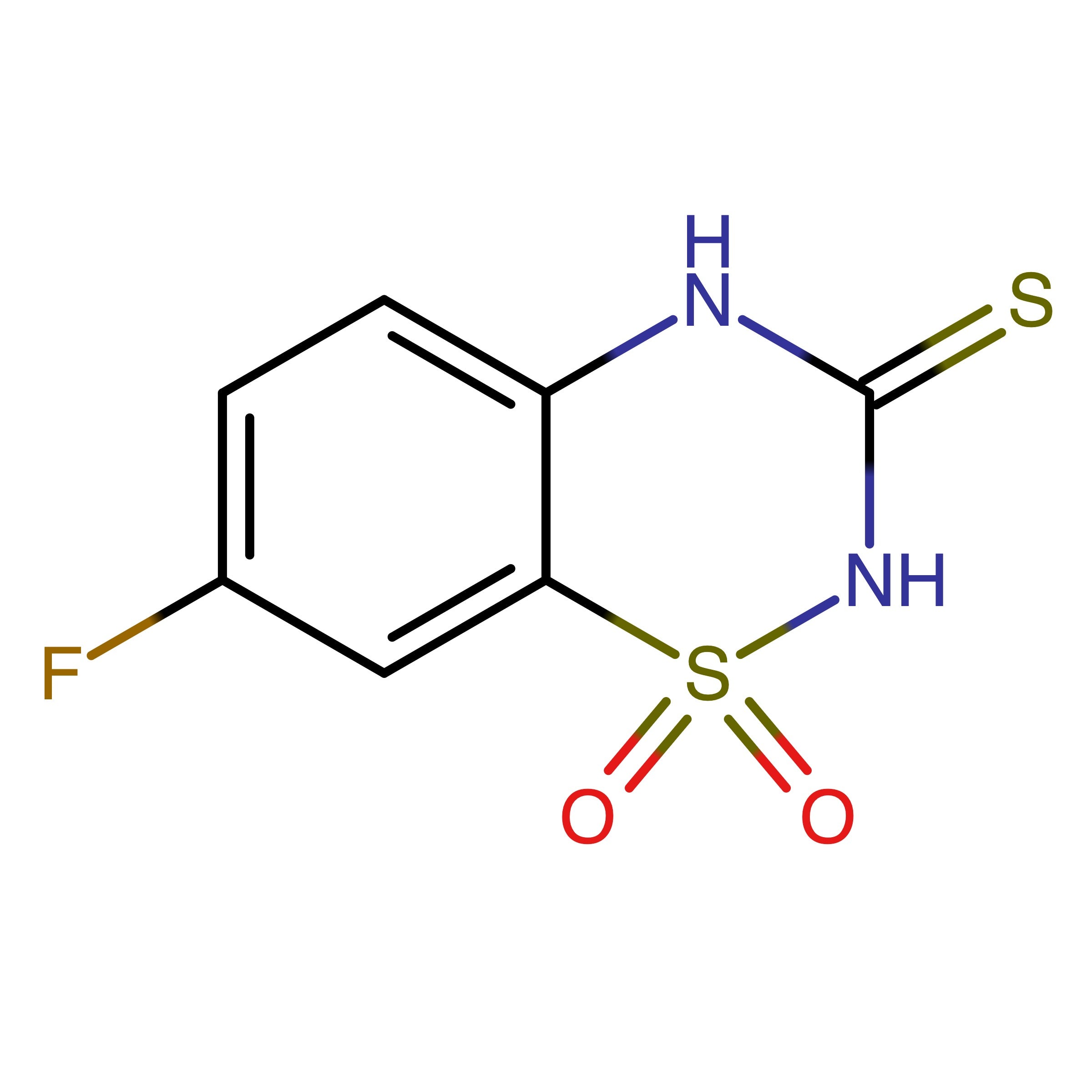 CAS 228253-44-9 | 7-Fluoro-2H-benzo[e][1,2,4]thiadiazine-3(4H)-thione 1,1-dioxide
