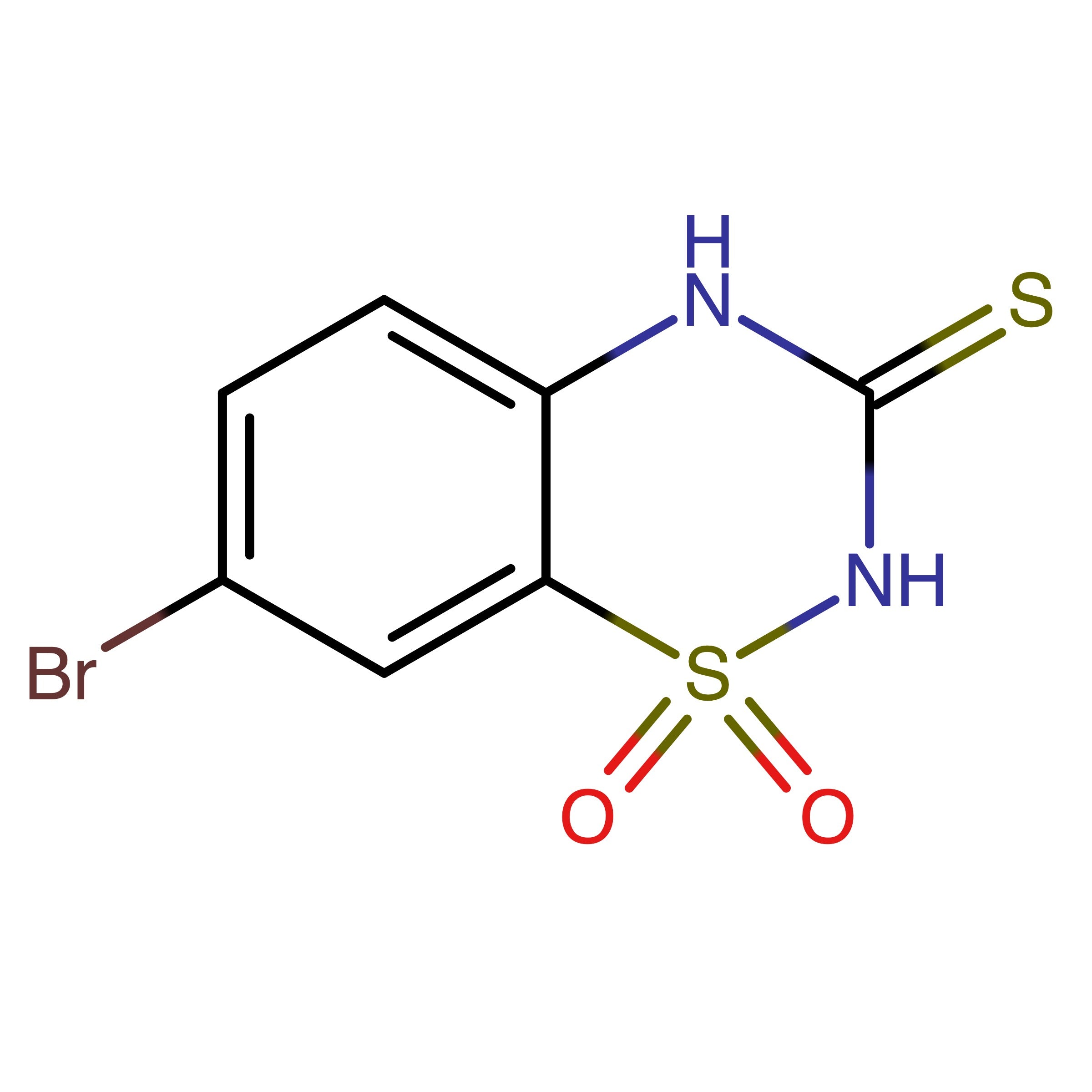 CAS 114260-86-5 | 7-Bromo-2H-benzo[e][1,2,4]thiadiazine-3(4H)-thione 1,1-dioxide