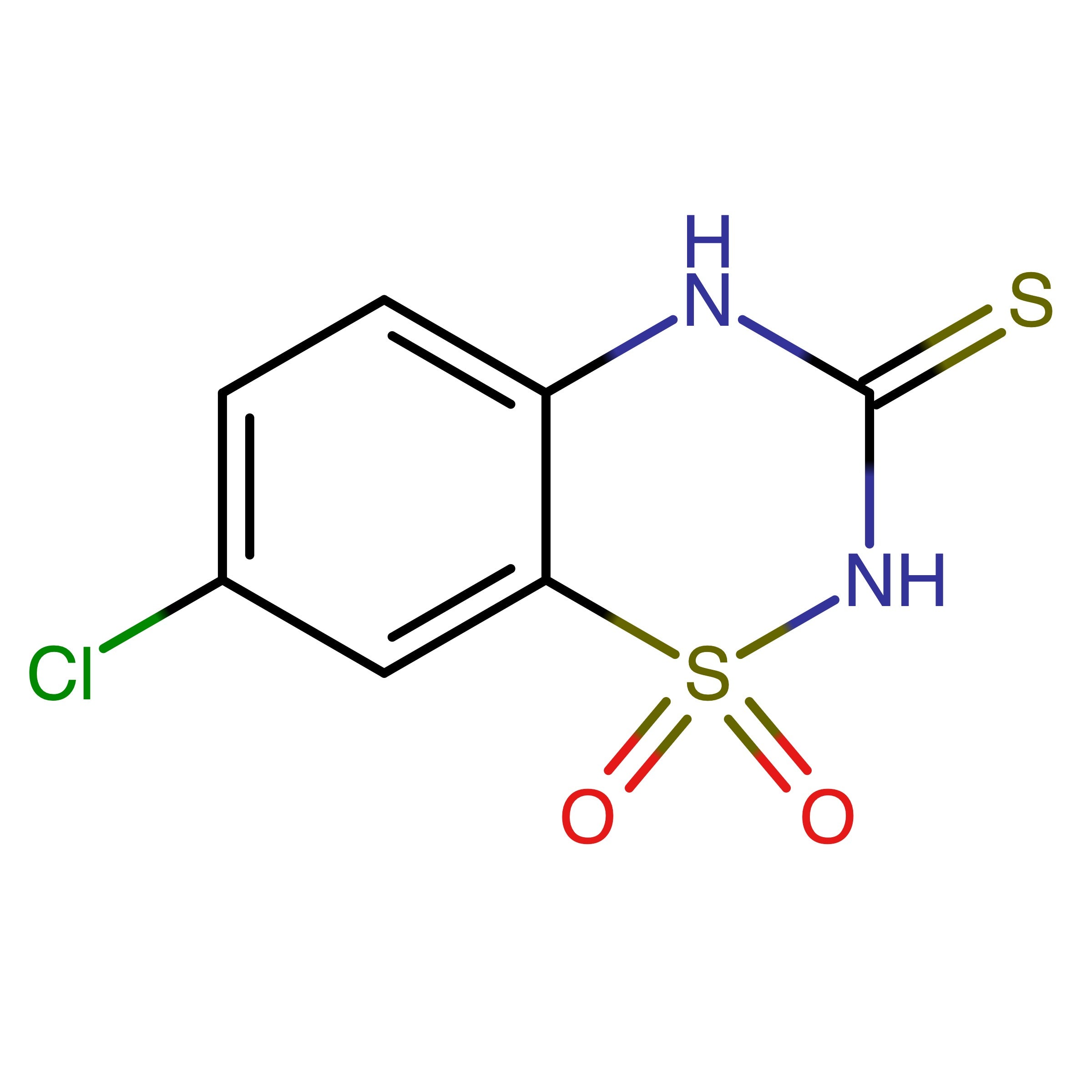 CAS 40009-27-6 | 7-Chloro-2H-benzo[e][1,2,4]thiadiazine-3(4H)-thione 1,1-dioxide