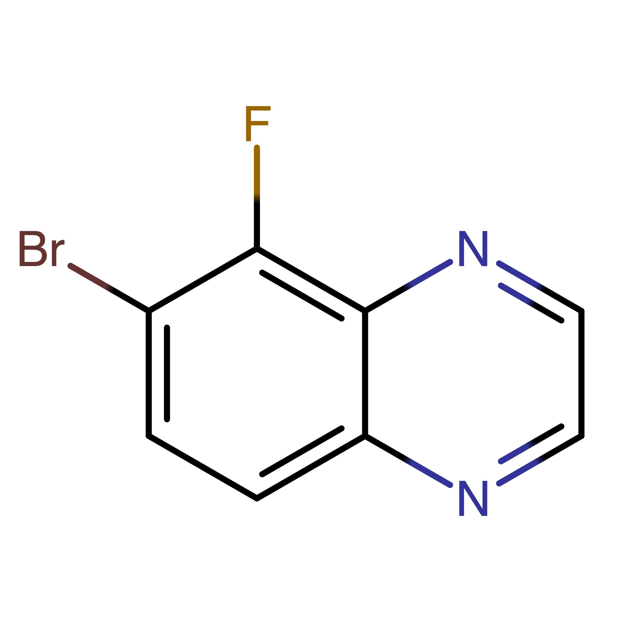 CAS 2411639-48-8 | 6-Bromo-5-fluoroquinoxaline | MFCD32067383
