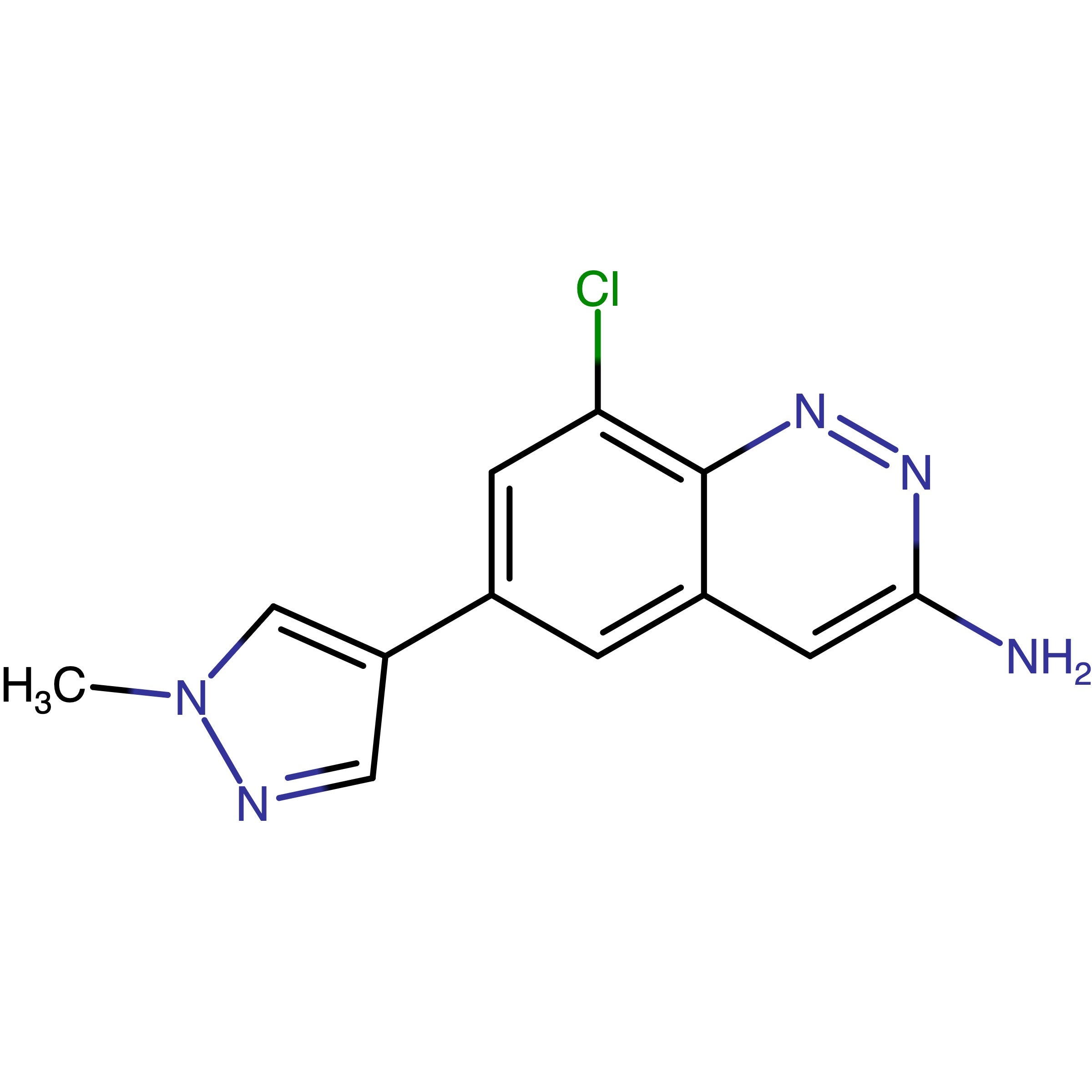 CAS 2413682-81-0 | 8-Chloro-6-(1-methyl-1H-pyrazol-4-yl)cinnolin-3-amine
