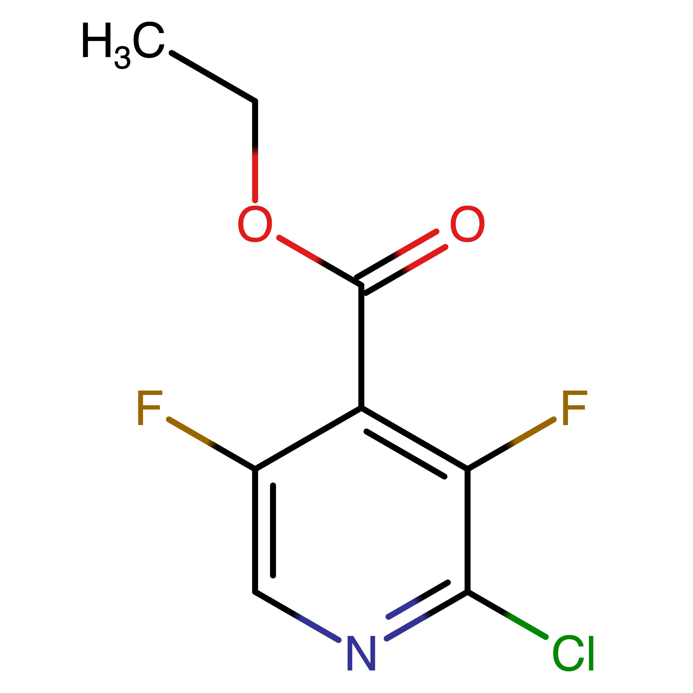 CAS 2734049-56-8 | Ethyl 2-chloro-3,5-difluoroisonicotinate