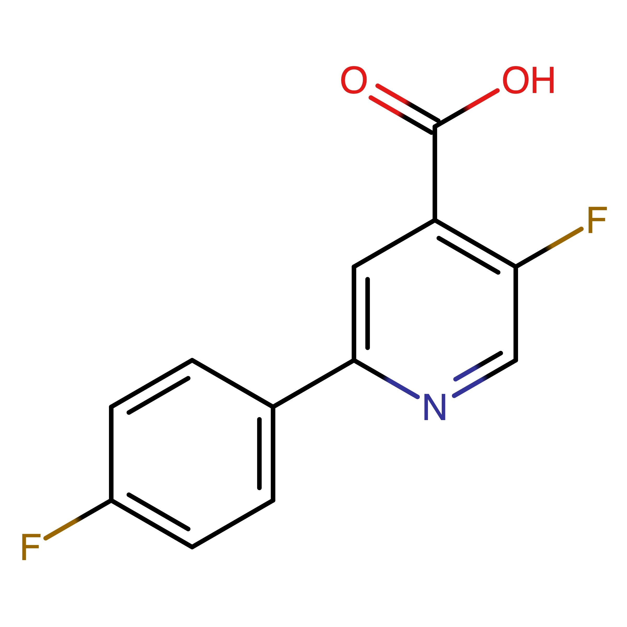 CAS 1214381-17-5 | 5-Fluoro-2-(4-fluorophenyl)isonicotinic acid | MFCD14700806