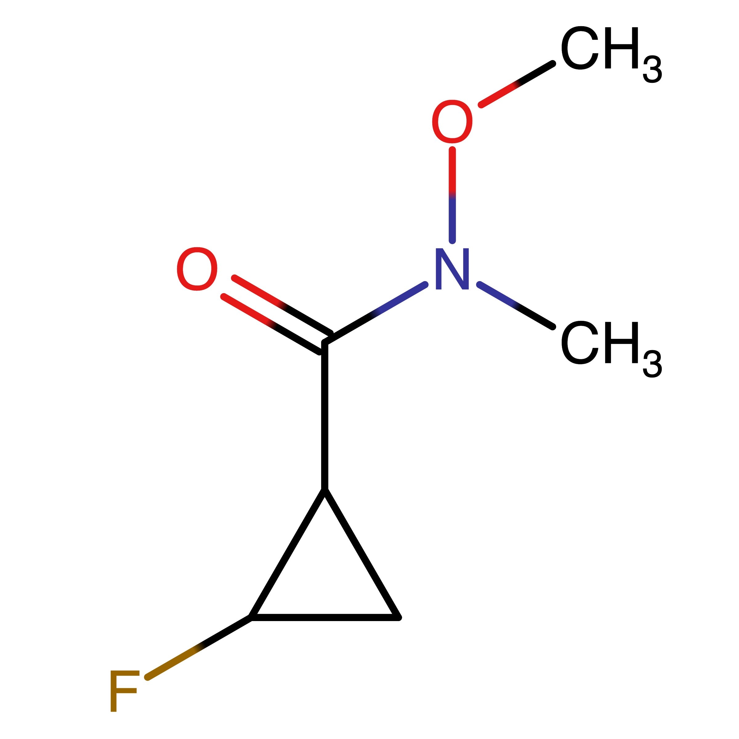 CAS 1823726-20-0 | 2-Fluoro-N-methoxy-N-methylcyclopropane-1-carboxamide