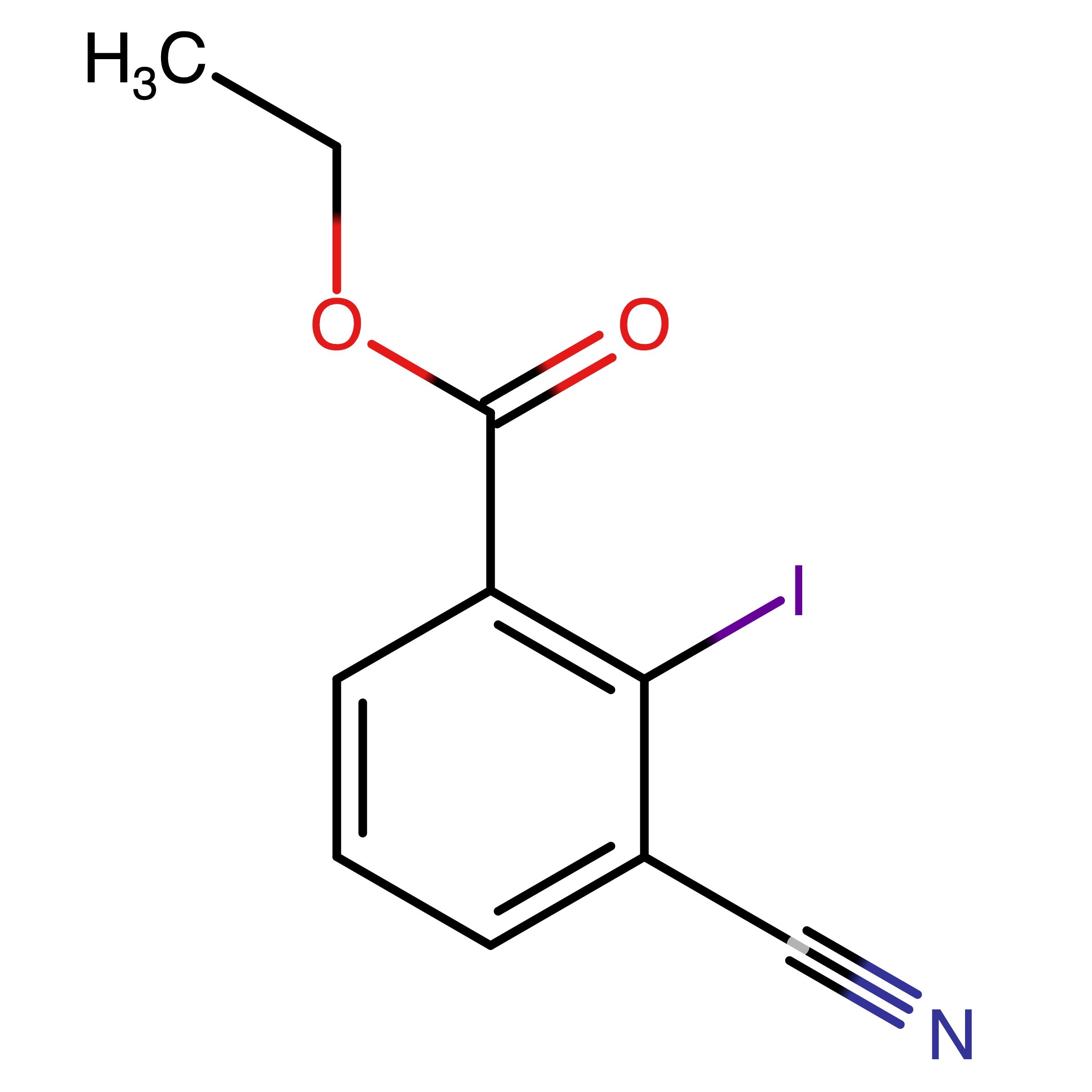 CAS 1644384-60-0 | Ethyl 3-cyano-2-iodobenzoate
