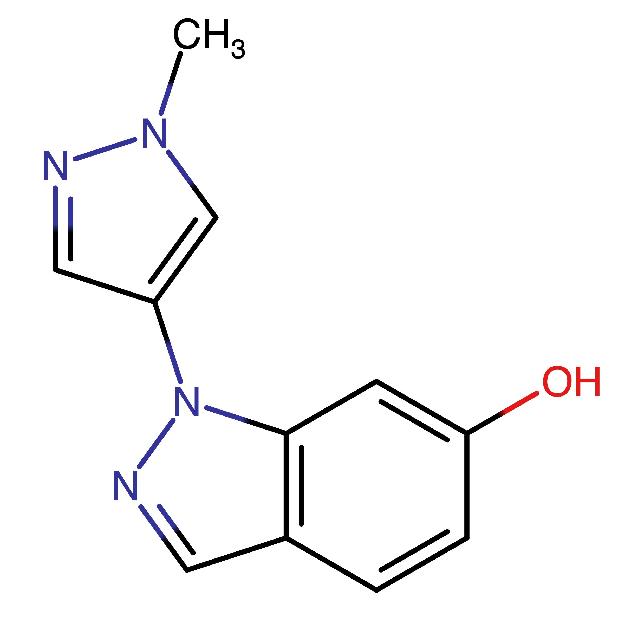 CAS 2803901-01-9 | 1-(1-Methyl-1H-pyrazol-4-yl)-1H-indazol-6-ol