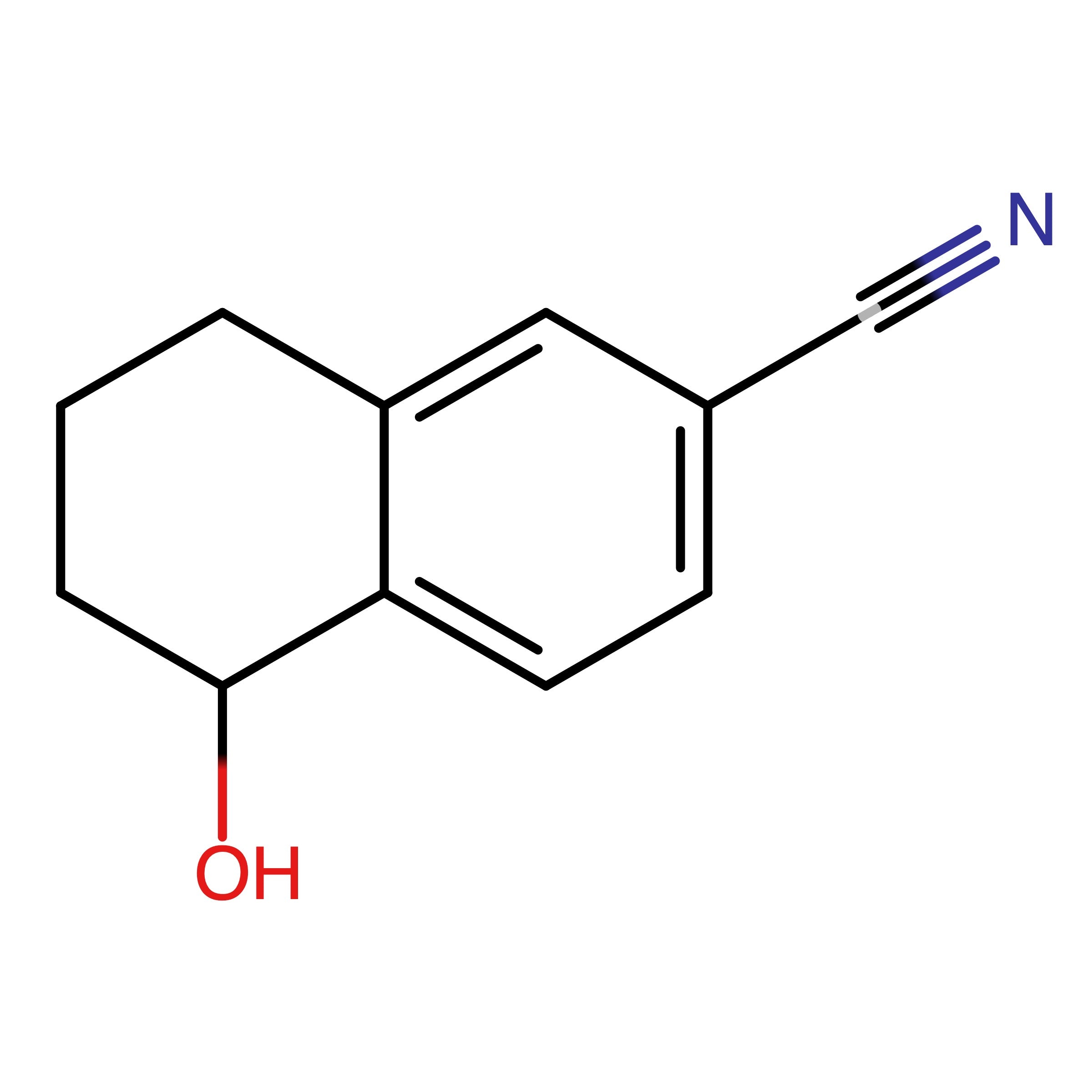 CAS 1315479-99-2 | 5-Hydroxy-5,6,7,8-tetrahydronaphthalene-2-carbonitrile | MFCD22571375
