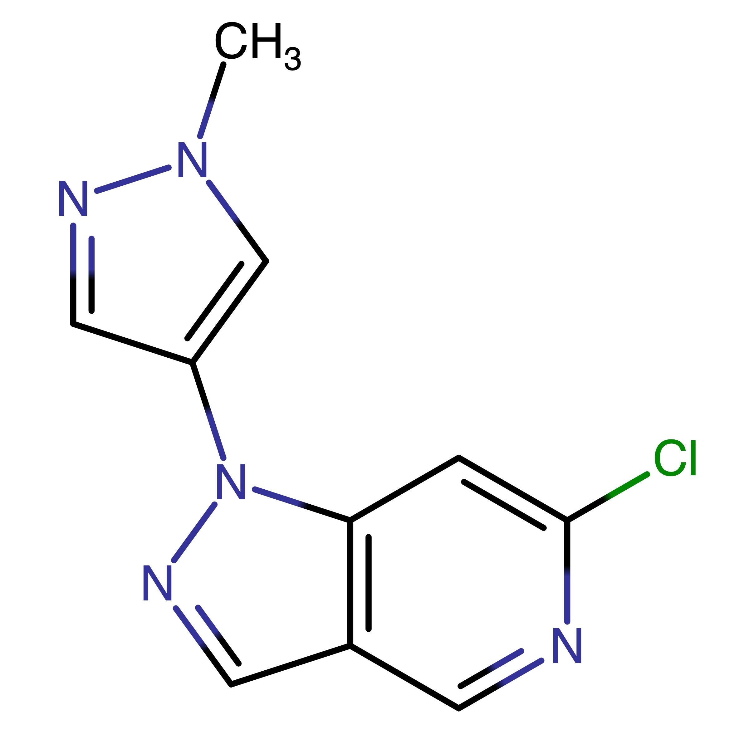 CAS 2803901-34-8 | 6-Chloro-1-(1-methyl-1H-pyrazol-4-yl)-1H-pyrazolo[4,3-c]pyridine