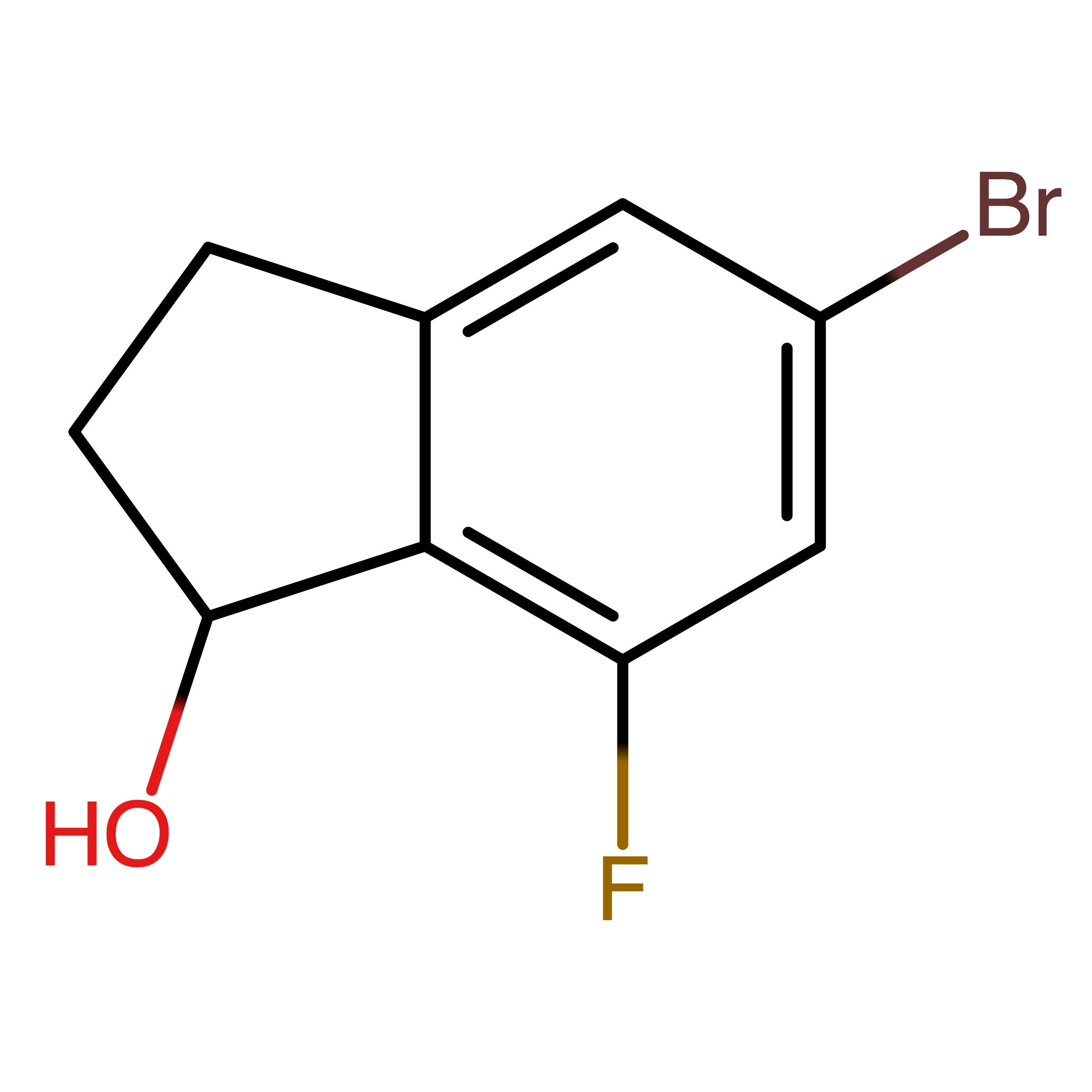 CAS 1857348-83-4 | 5-Bromo-7-fluoro-2,3-dihydro-1H-inden-1-ol