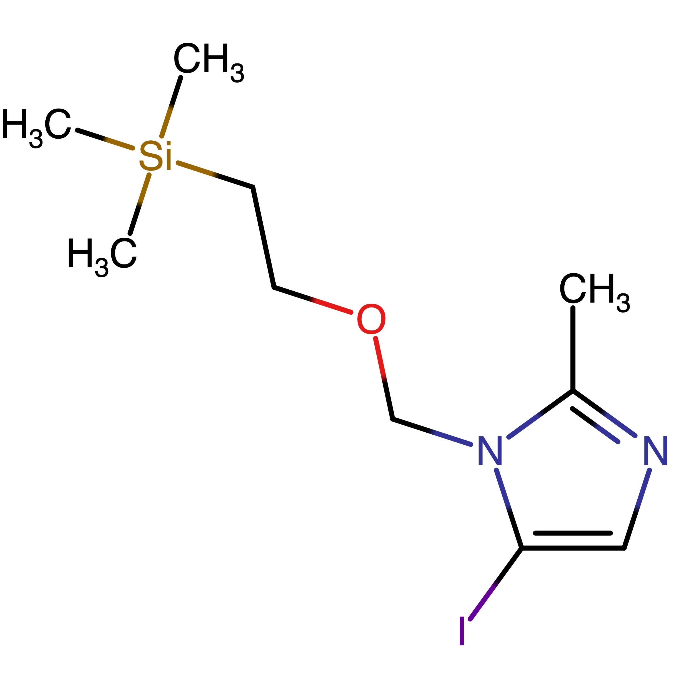 CAS 2803901-40-6 | 5-Iodo-2-methyl-1-((2-(trimethylsilyl)ethoxy)methyl)-1H-imidazole