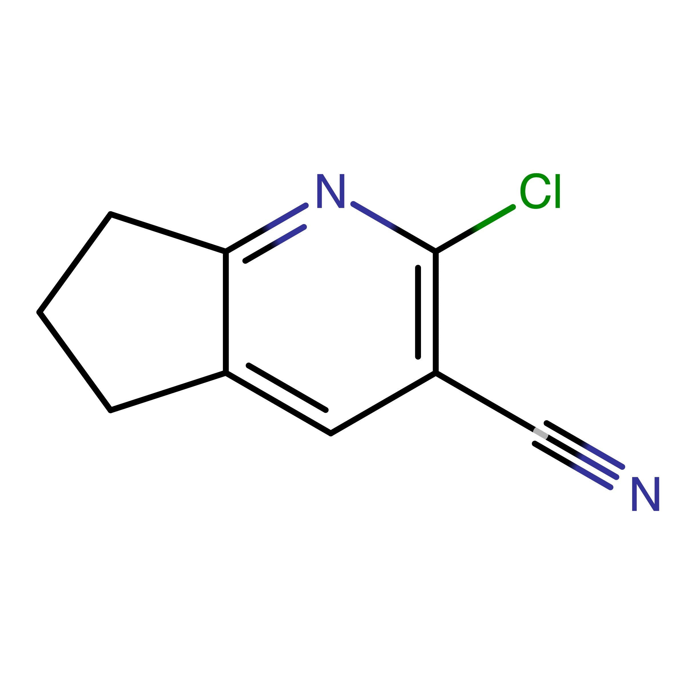 CAS 113511-27-6 | 2-Chloro-6,7-dihydro-5H-cyclopenta[b]pyridine-3-carbonitrile | MFCD04034283