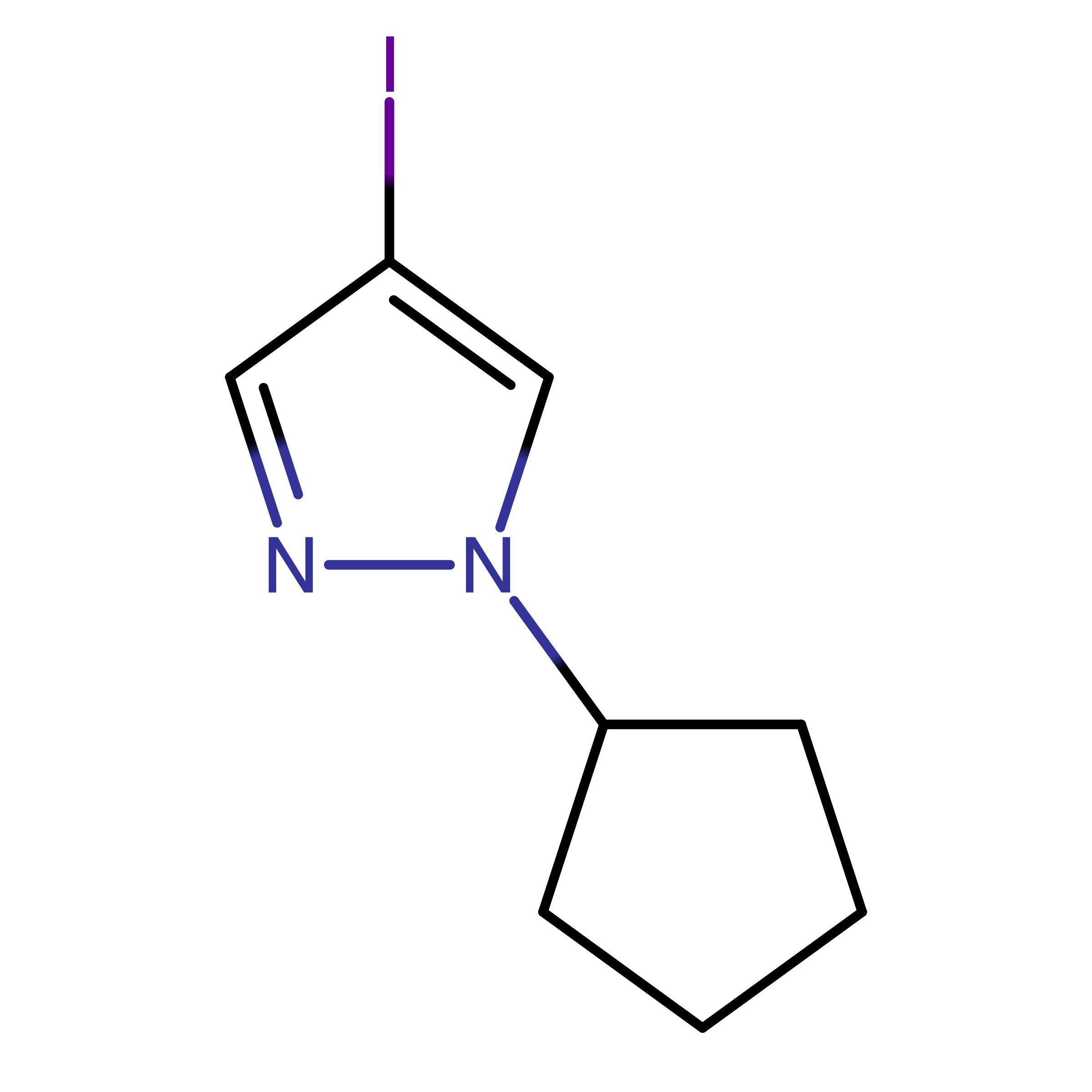 CAS 1194377-14-4 | 1-Cyclopentyl-4-iodo-1H-pyrazole | MFCD13176539