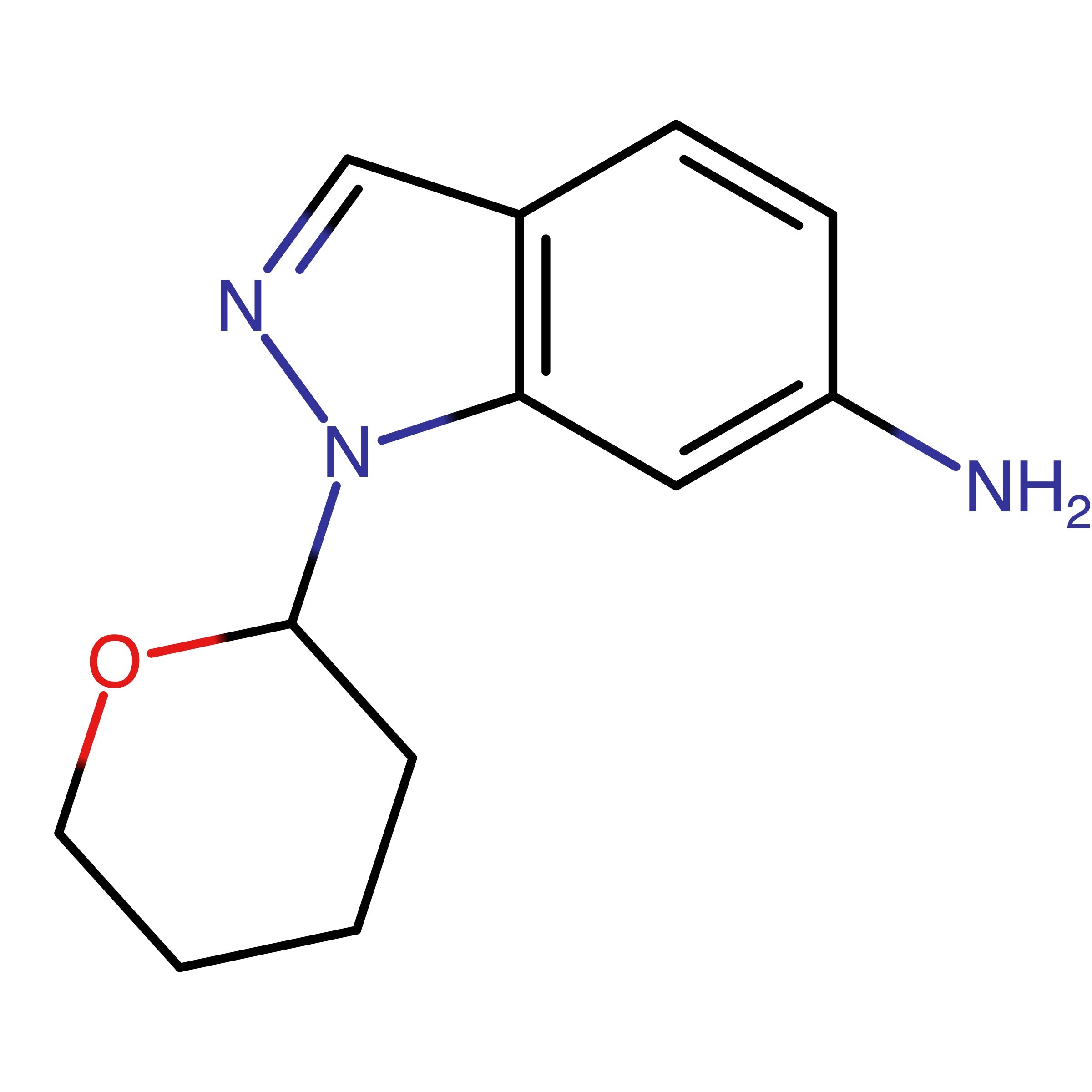 CAS 1053655-59-6 | 1-(Tetrahydro-2H-pyran-2-yl)-1H-indazol-6-amine | MFCD10699171
