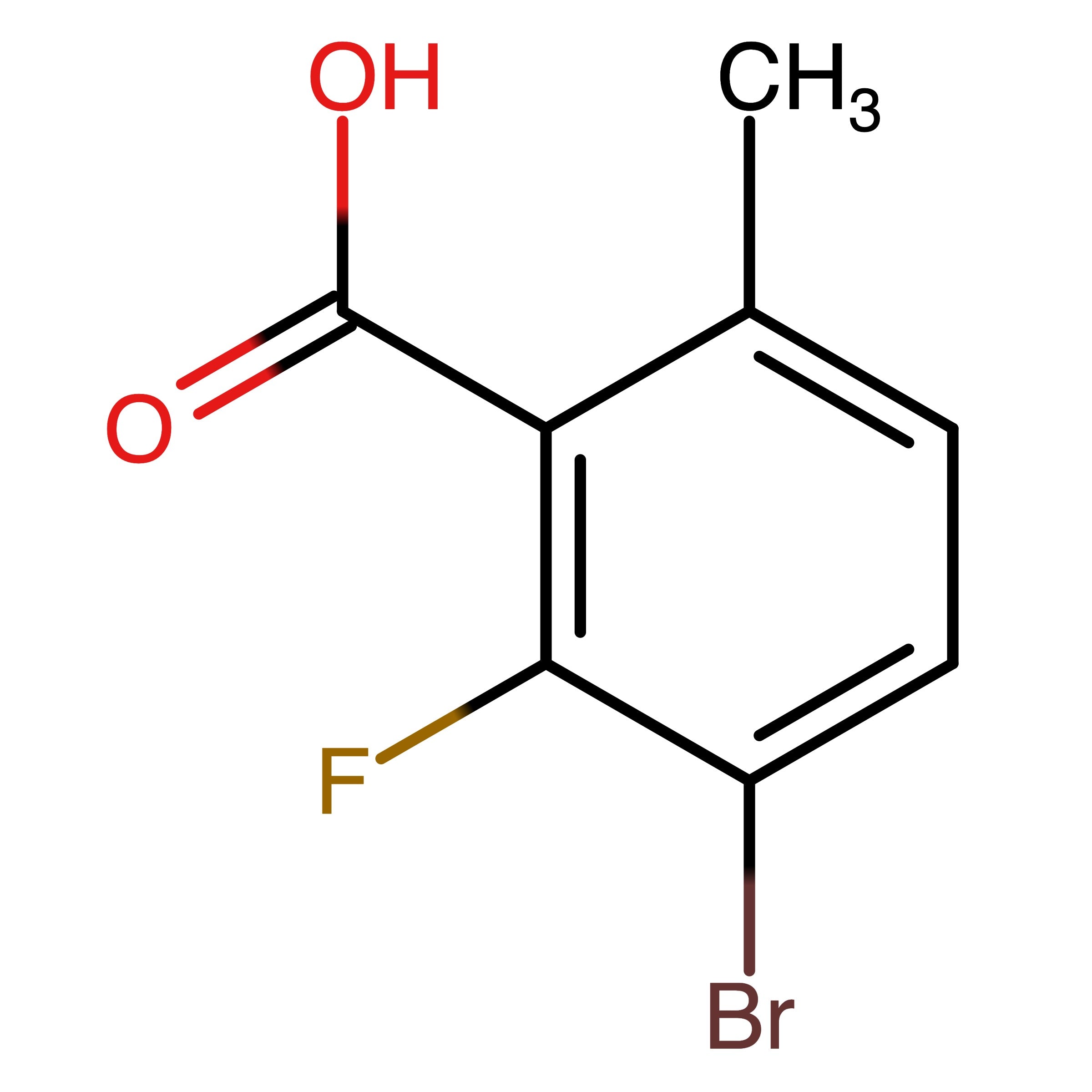 CAS 1427433-22-4 | 3-Bromo-2-fluoro-6-methylbenzoic acid | MFCD23712077