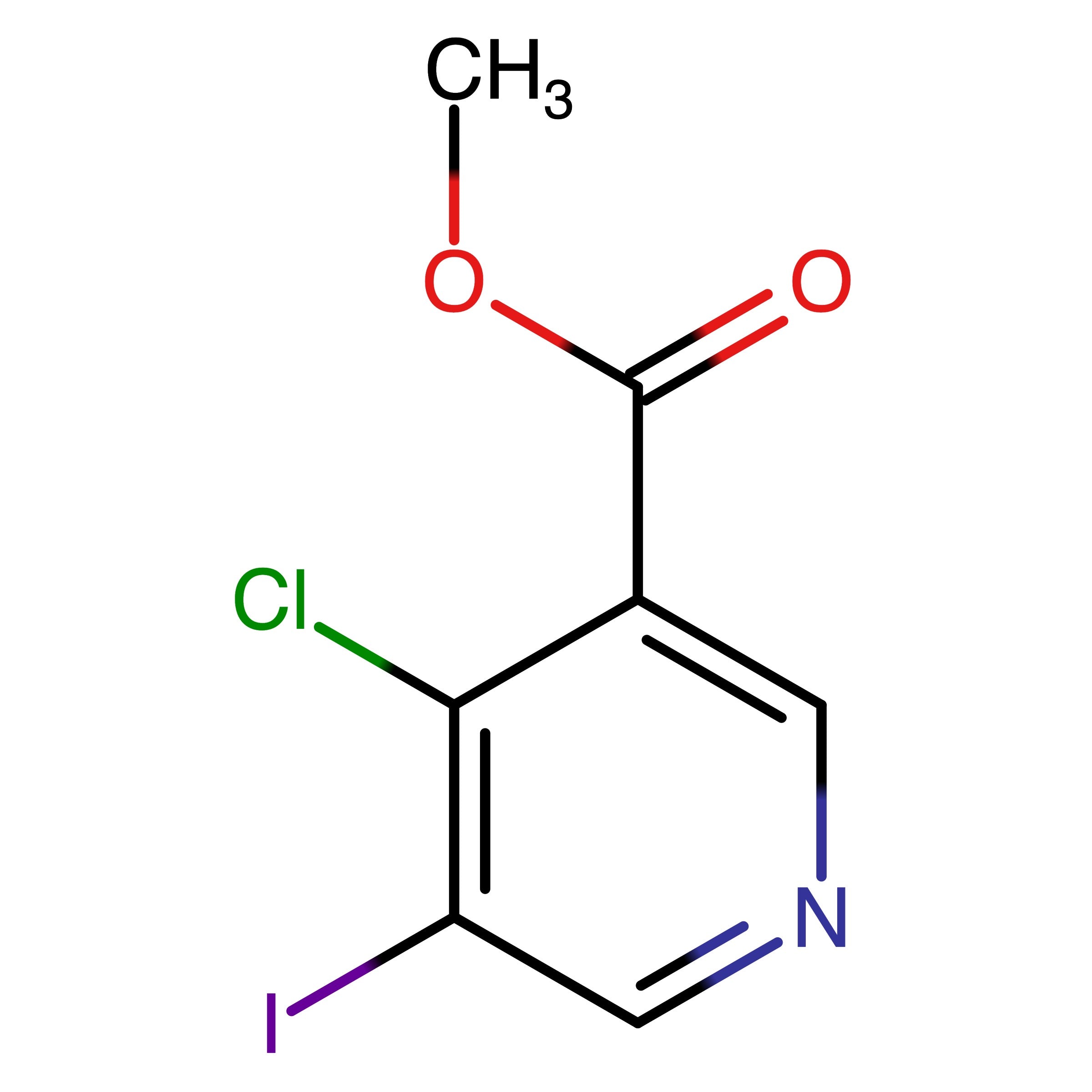 CAS 1401792-43-5 | Methyl 4-chloro-5-iodonicotinate