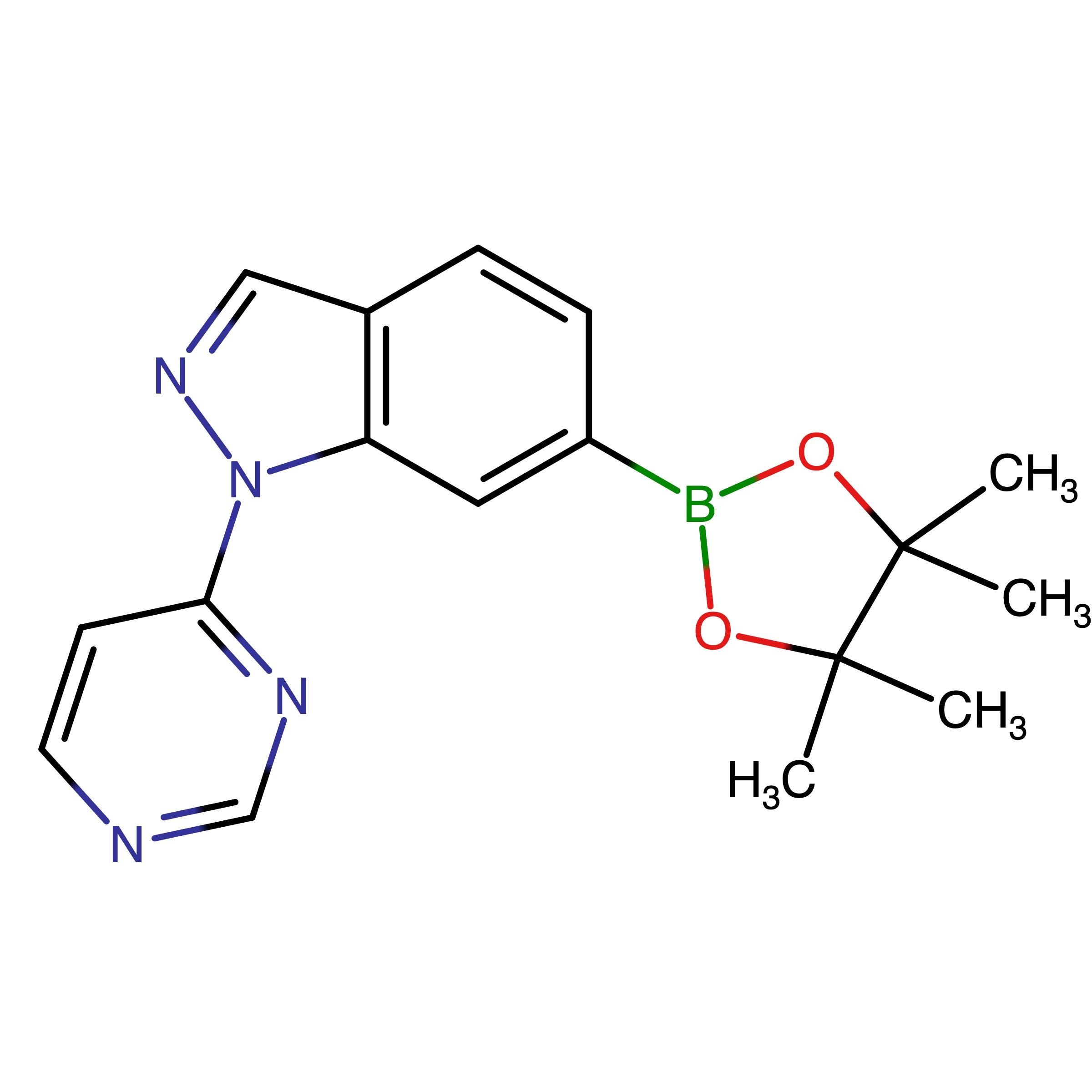 CAS 2803902-51-2 | 1-(Pyrimidin-4-yl)-6-(4,4,5,5-tetramethyl-1,3,2-dioxaborolan-2-yl)-1H-indazole