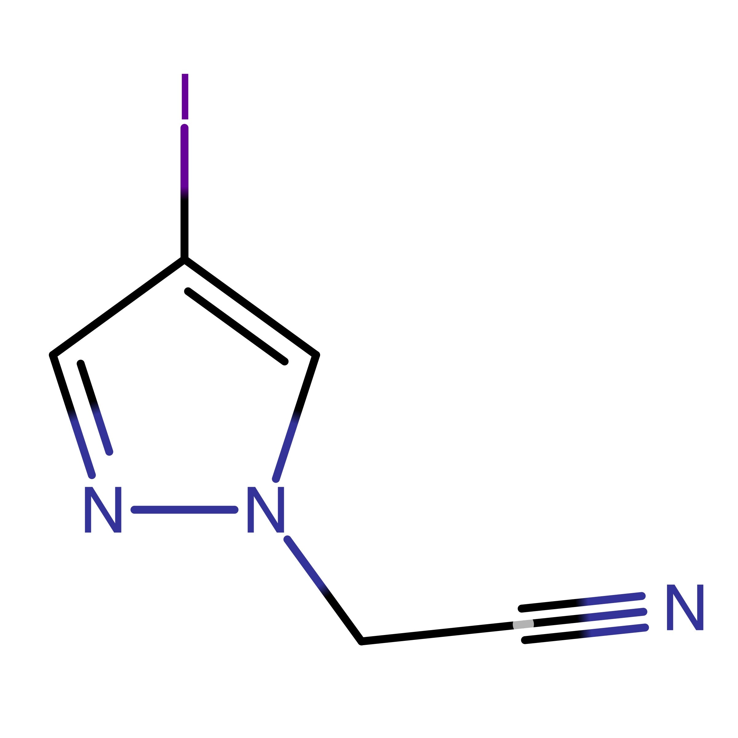 CAS 955965-81-8 | 2-(4-Iodo-1H-pyrazol-1-yl)acetonitrile | MFCD06014071