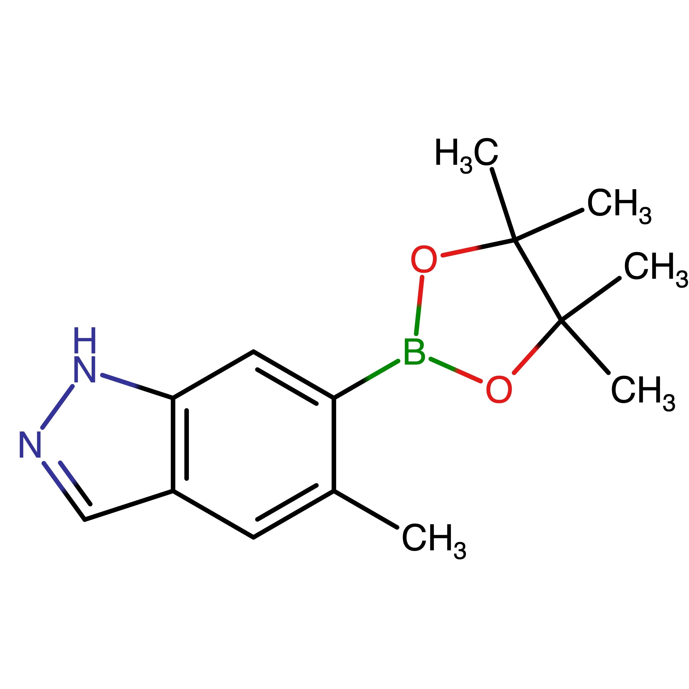 CAS 1463055-25-5 | 5-Methyl-6-(4,4,5,5-tetramethyl-1,3,2-dioxaborolan-2-yl)-1H-indazole | MFCD31556972