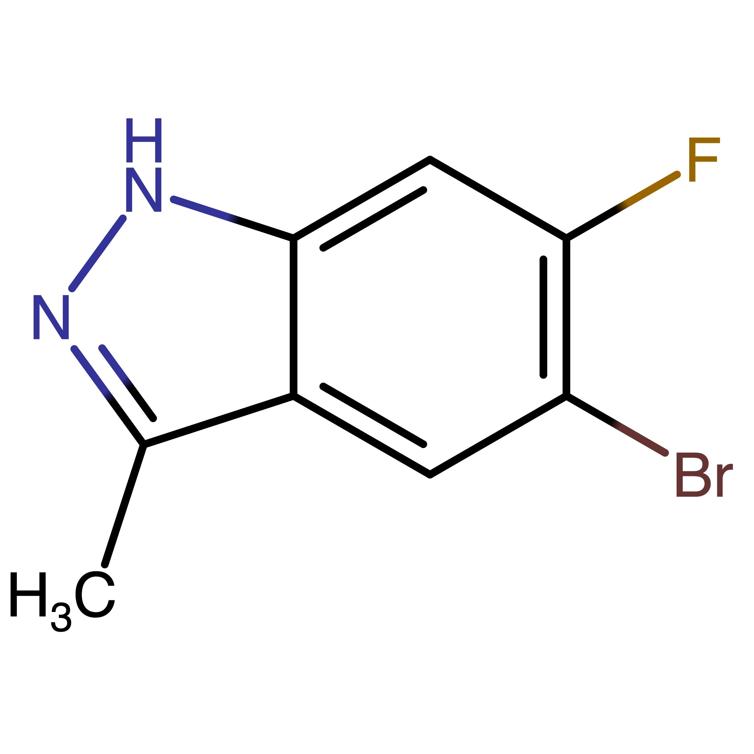 CAS 864773-66-0 | 5-Bromo-6-fluoro-3-methyl-1H-indazole | MFCD11044590