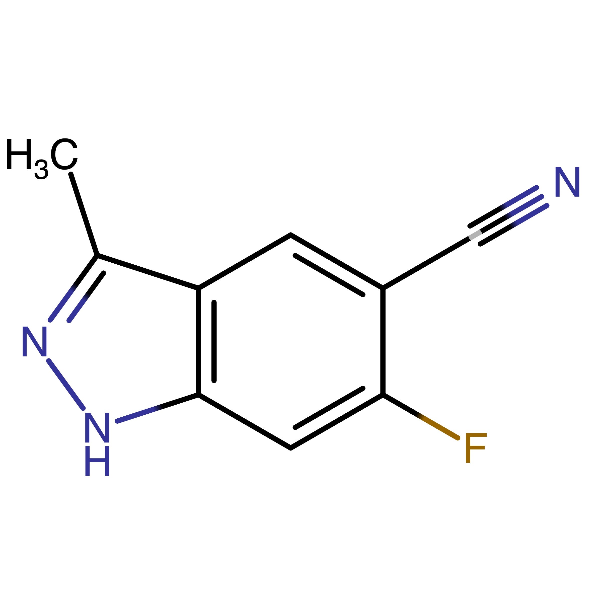 CAS 1360935-86-9 | 6-Fluoro-3-methyl-1H-indazole-5-carbonitrile