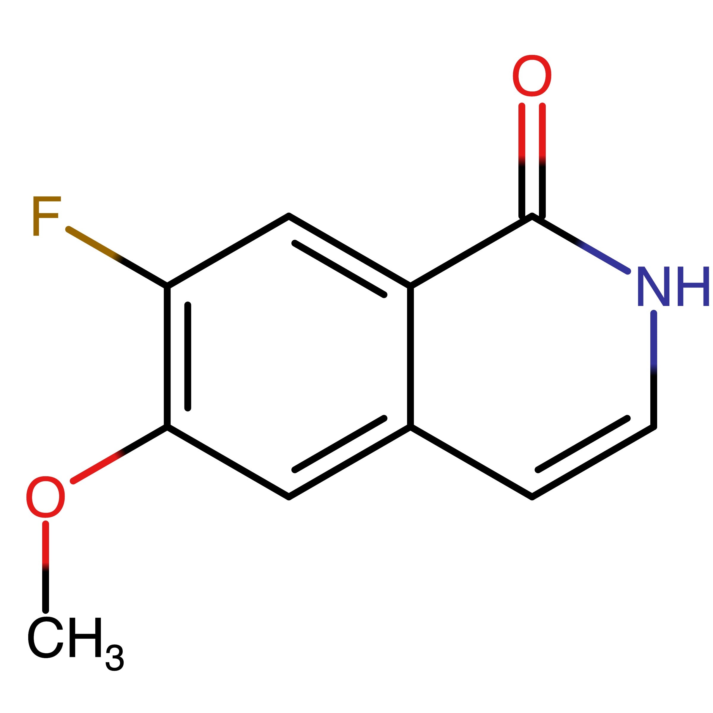CAS 630422-98-9 | 7-fluoro-6-methoxyisoquinolin-1(2H)-one | MFCD24445753
