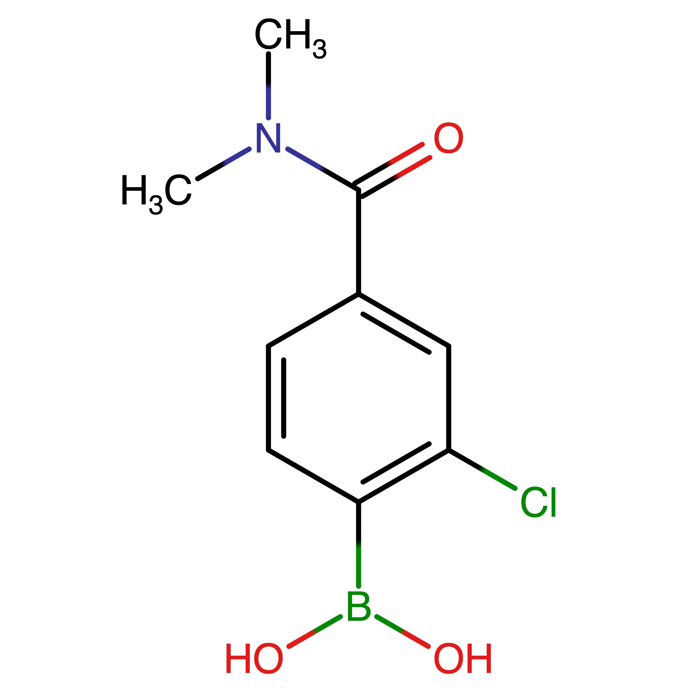 CAS 1449133-28-1 | [2-Chloro-4-(dimethylcarbamoyl)phenyl]boronic acid