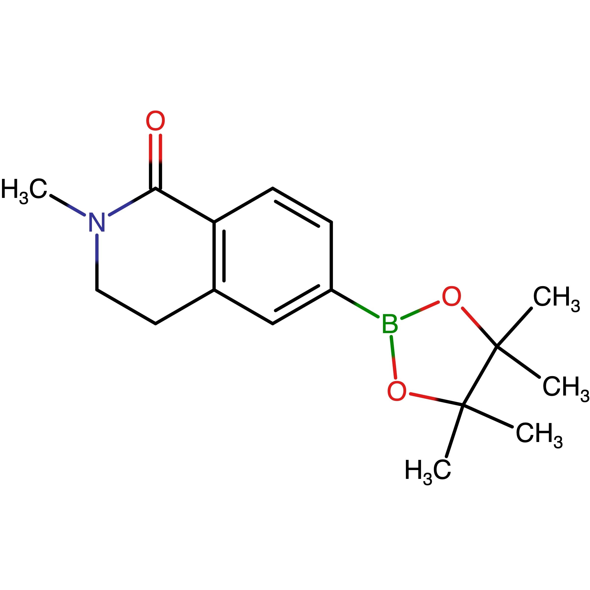 CAS 1131223-44-3 | 2-Methyl-6-(4,4,5,5-tetramethyl-1,3,2-dioxaborolan-2-yl)-3,4-dihydroisoquinolin-1(2H)-one | MFCD28901409