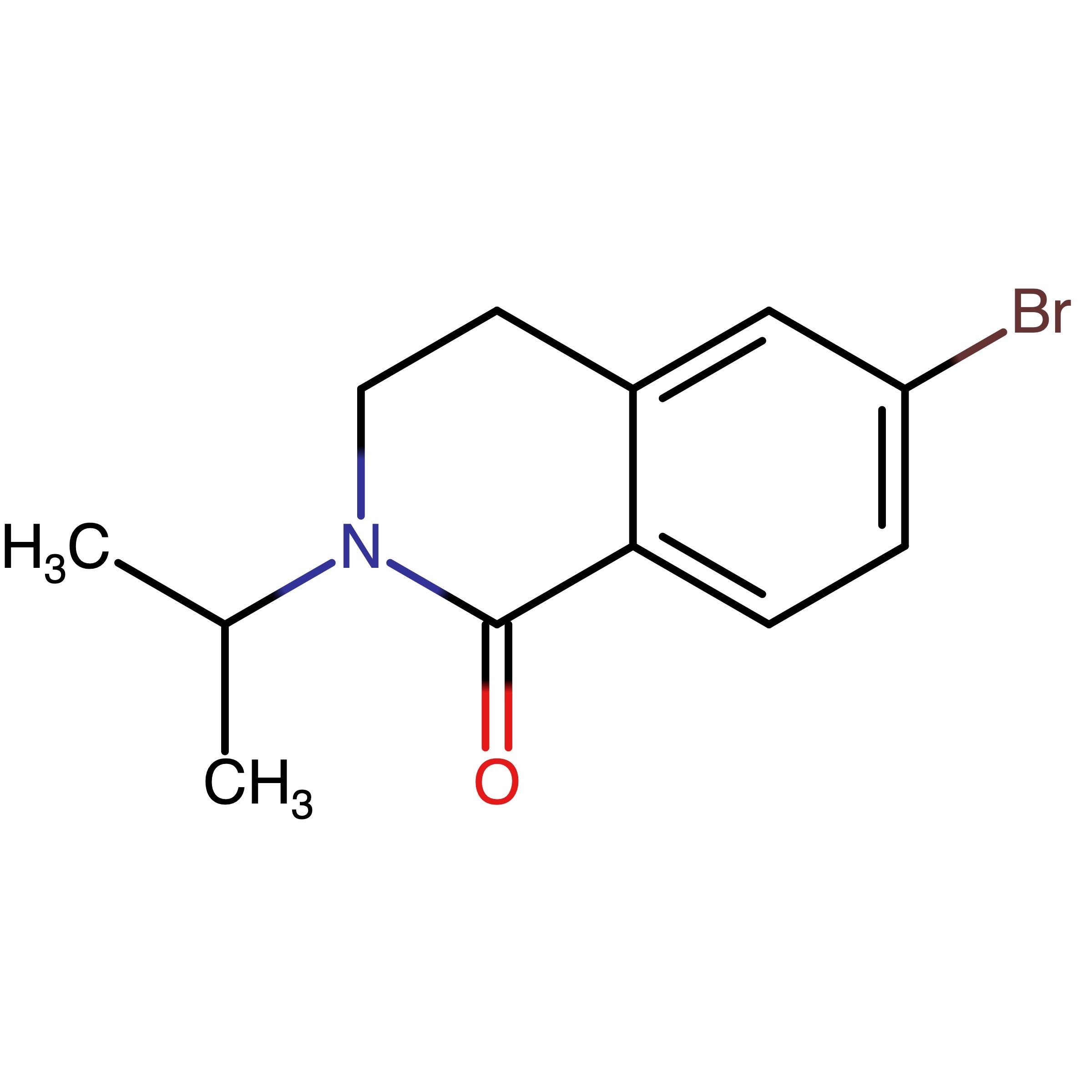CAS 879887-39-5 | 6-Bromo-2-(prop-2-yl)-3,4-dihydroisoquinolin-1(2H)-one | MFCD27931286