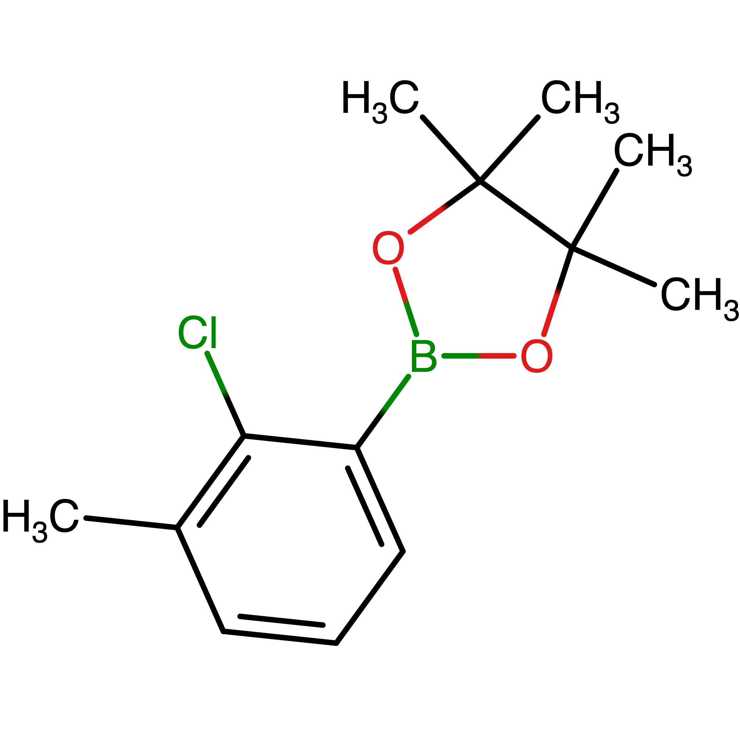 CAS 1386860-54-3 | 2-(2-Chloro-3-methylphenyl)-4,4,5,5-tetramethyl-1,3,2-dioxaborolane | MFCD18729906