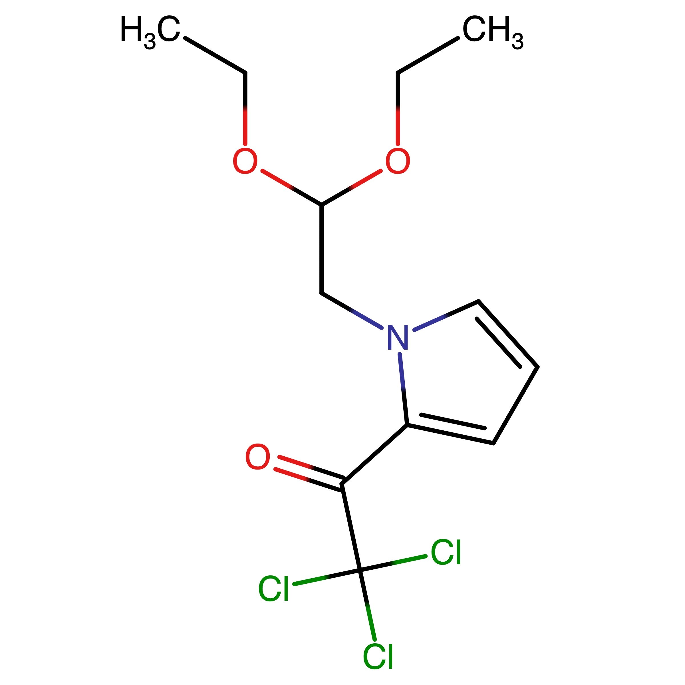 CAS 136927-43-0 | 2,2,2-Trichloro-1-(1-(2,2-diethoxyethyl)-1H-pyrrol-2-yl)ethan-1-one